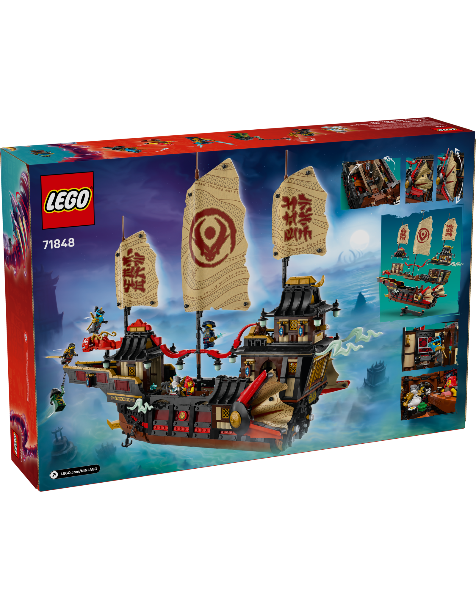 LEGO Ninjago 71848 The Temple Bounty