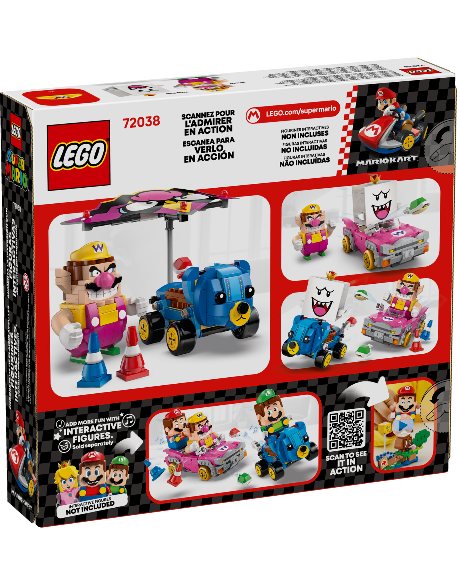 LEGO Super Mario 72038 Mario Kart™ – Wario & King Boo