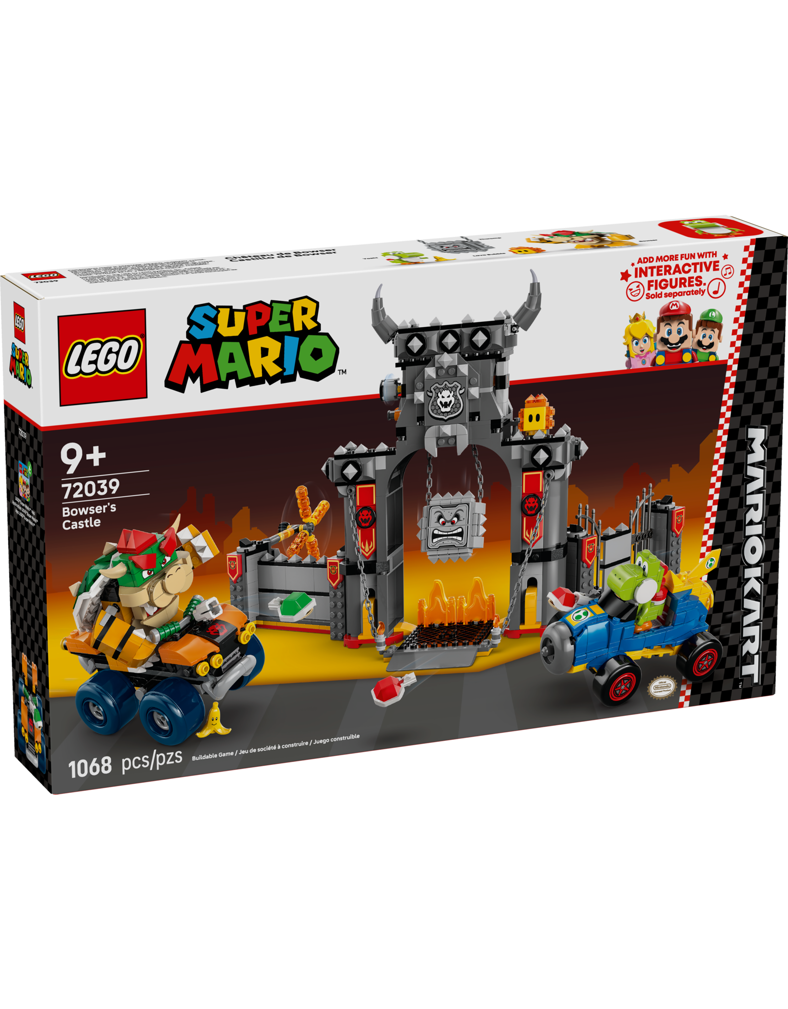 LEGO Super Mario 72039 Mario Kart™ – Bowser's Castle