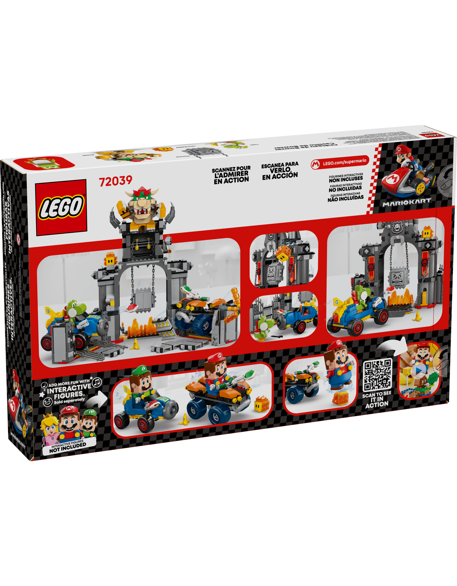 LEGO Super Mario 72039 Mario Kart™ – Bowser's Castle