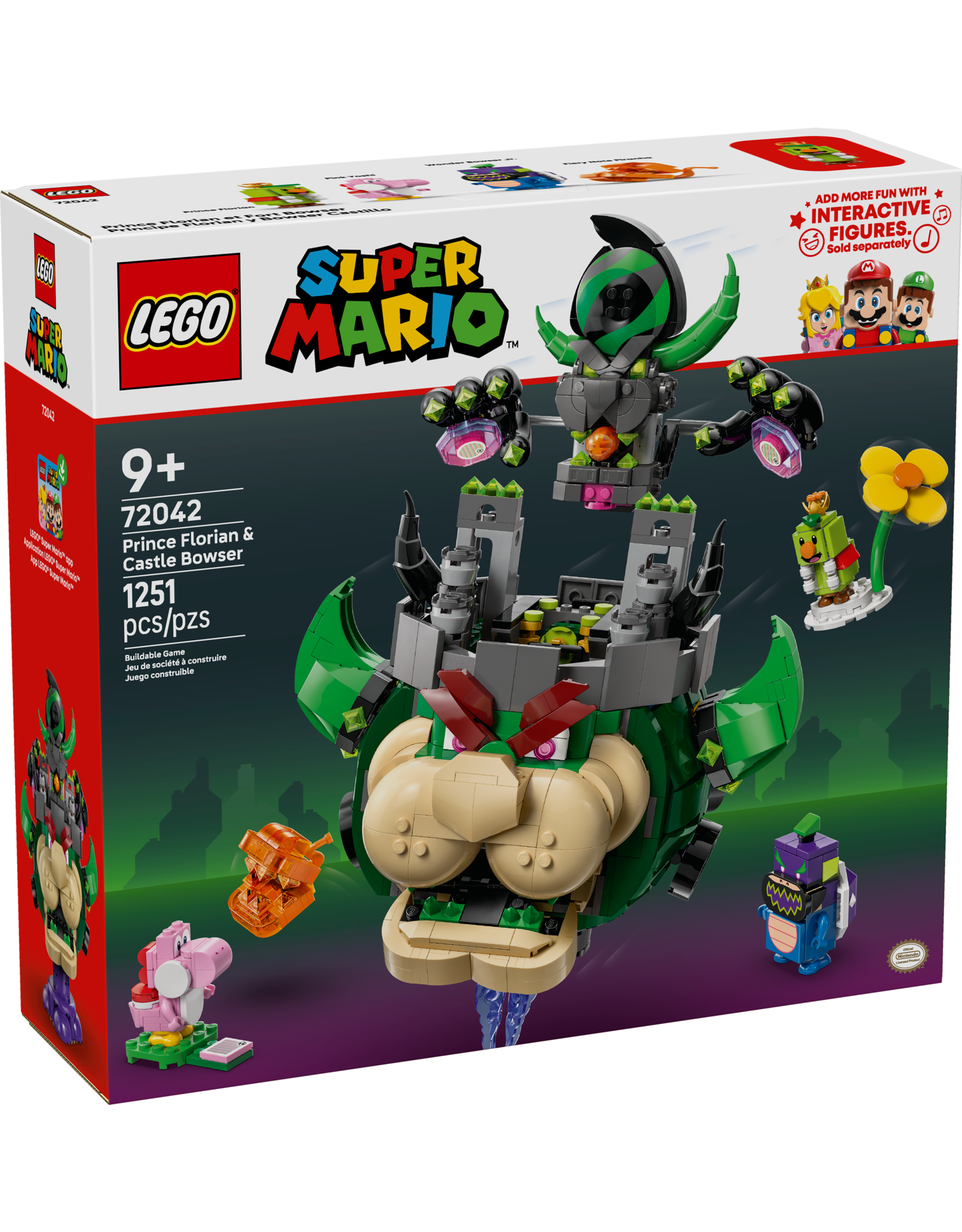 LEGO Super Mario 72042 Prince Florian & Castle Bowser