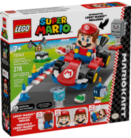 LEGO Super Mario 72043 Mario Kart™ – Interactive LEGO® Mario™ & Standard Kart