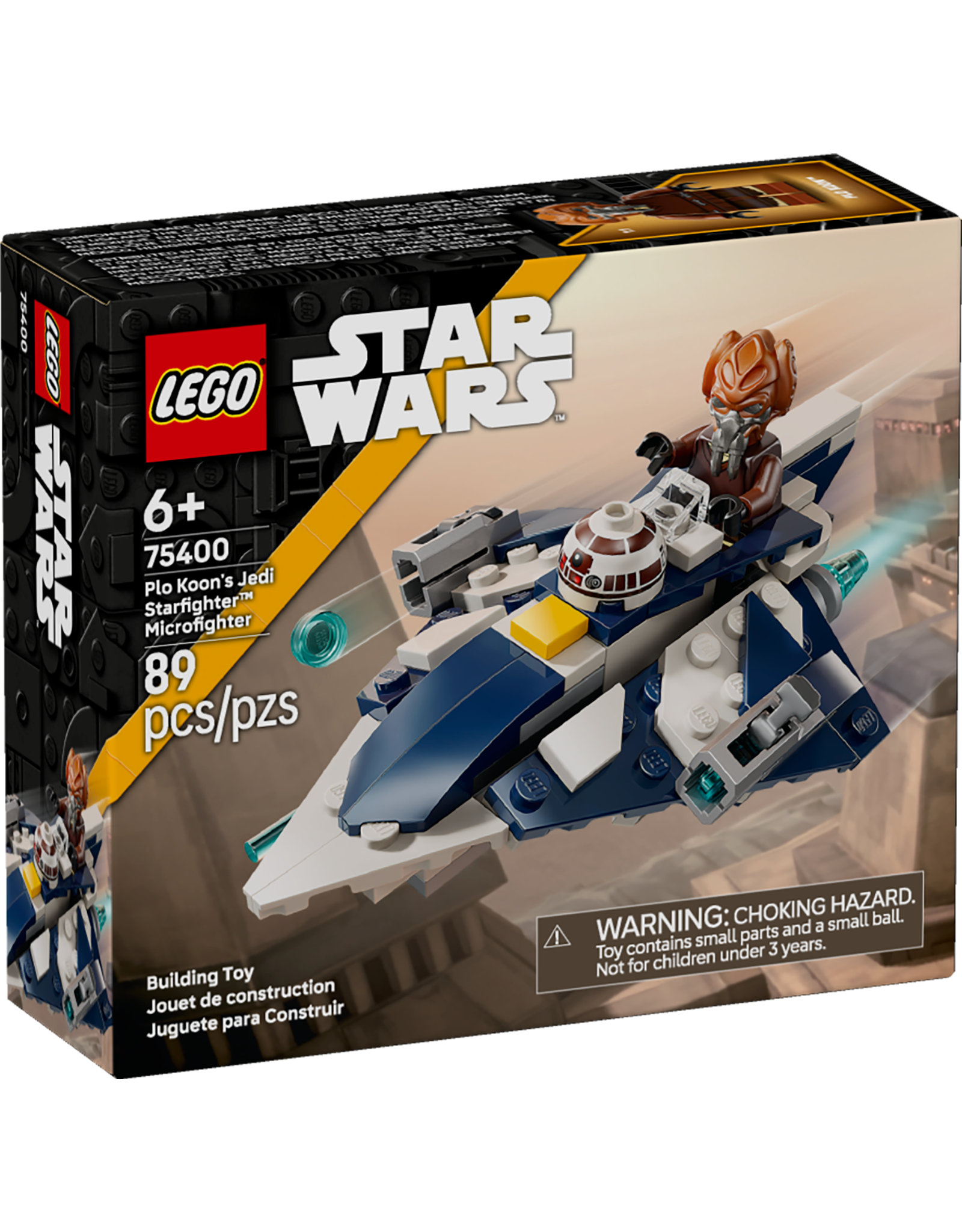 LEGO Star Wars TM 75400 Plo Koon's Jedi Starfighter™ Microfighter