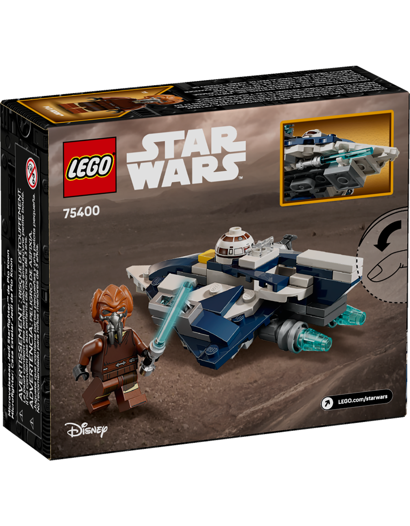 LEGO Star Wars TM 75400 Plo Koon's Jedi Starfighter™ Microfighter