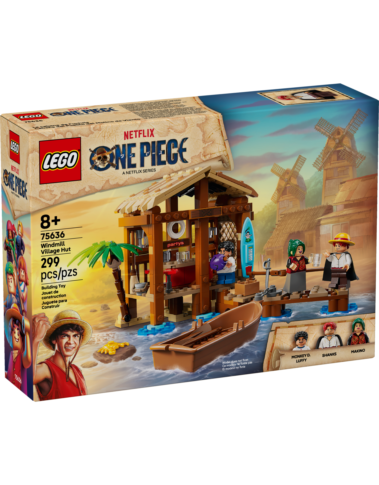 LEGO ONE PIECE 75636 Windmill Village Hut