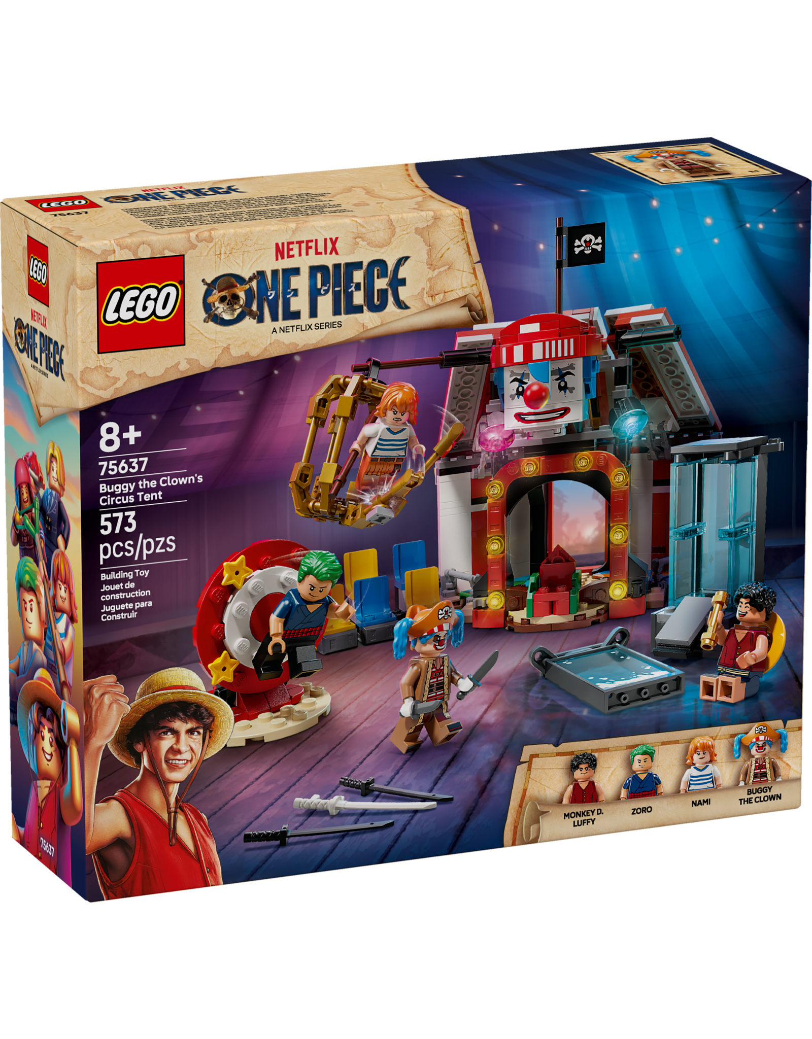 LEGO ONE PIECE  75637 Buggy the Clown's Circus Tent