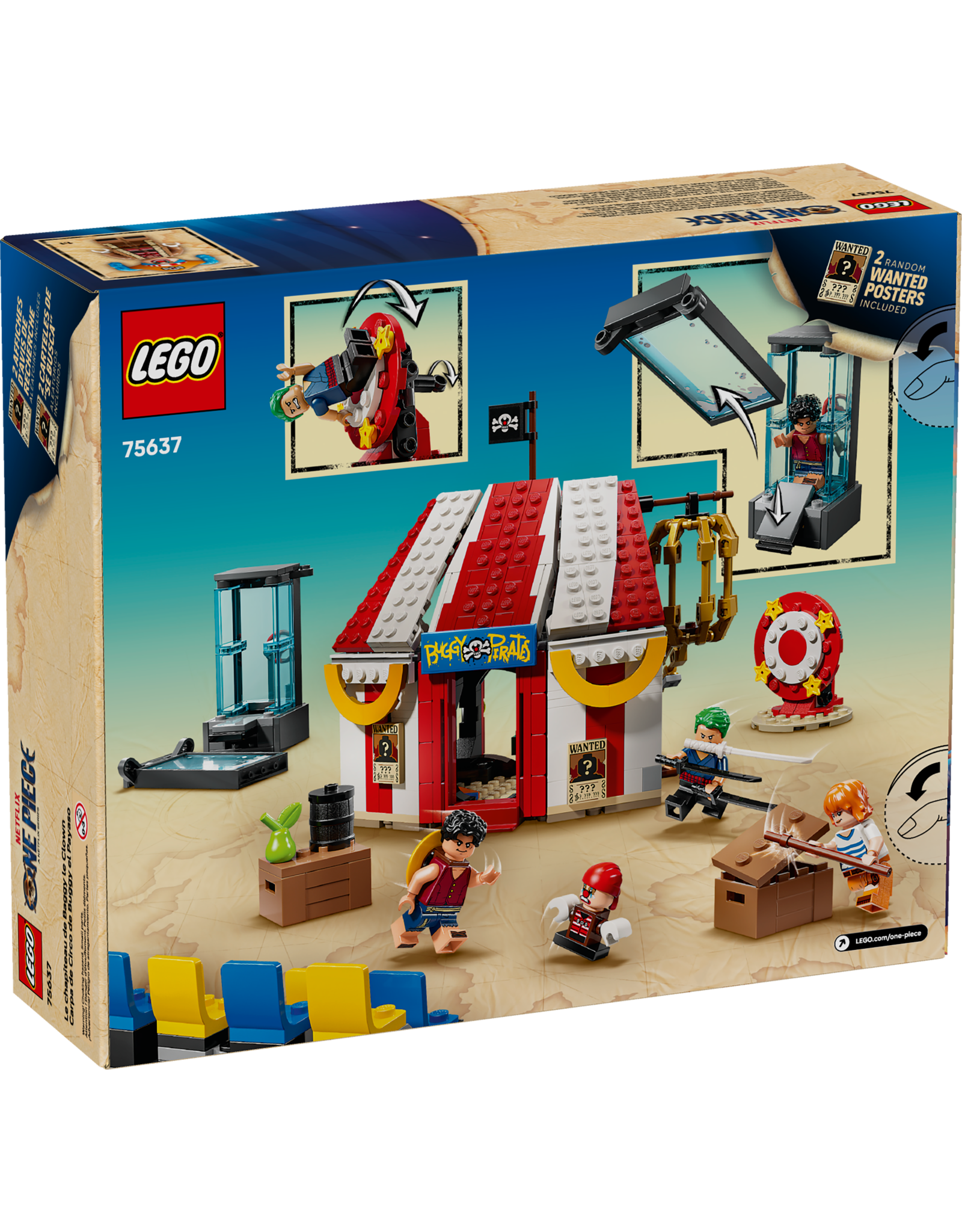 LEGO ONE PIECE  75637 Buggy the Clown's Circus Tent
