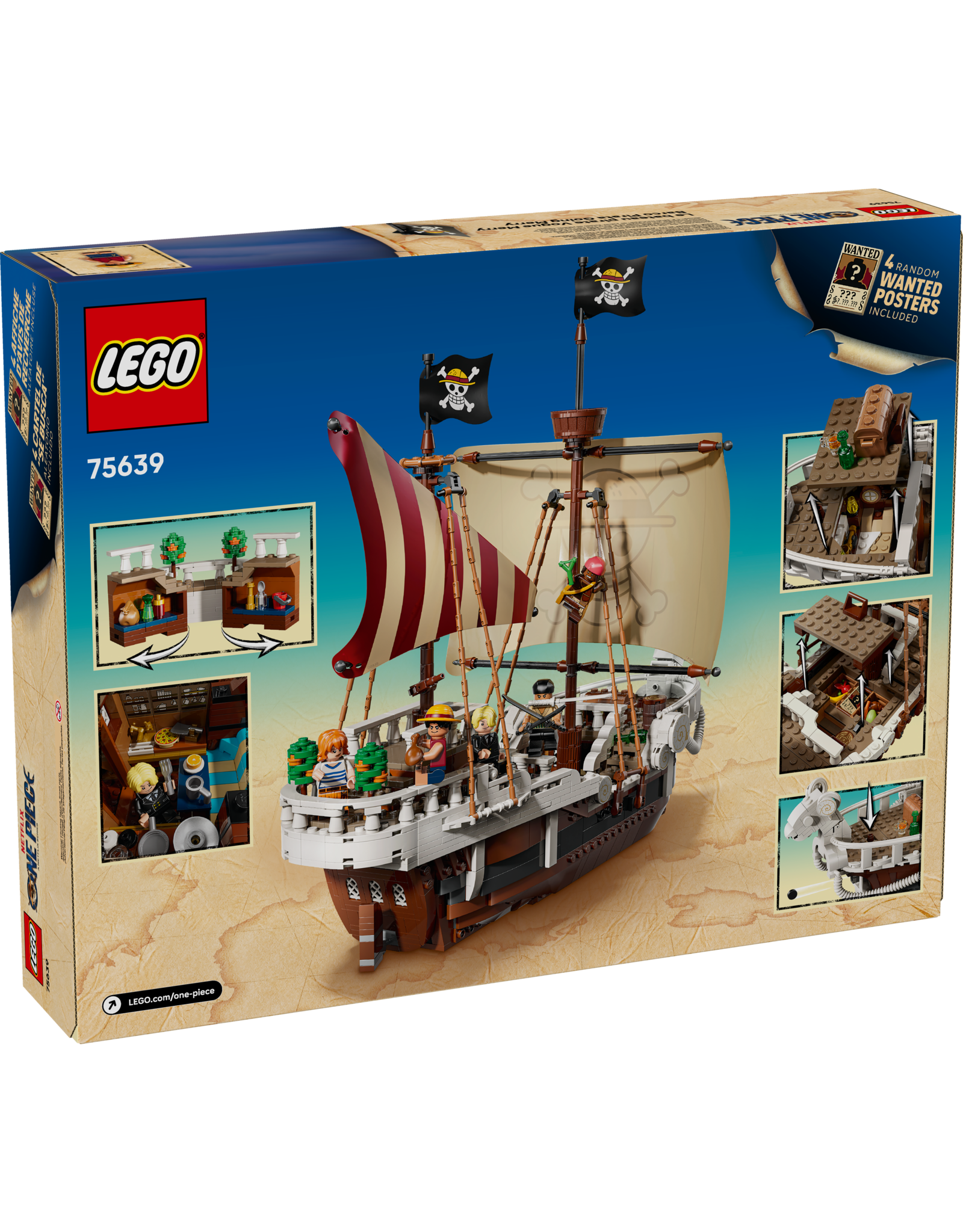 LEGO ONE PIECE  75639 The Going Merry Pirate Ship