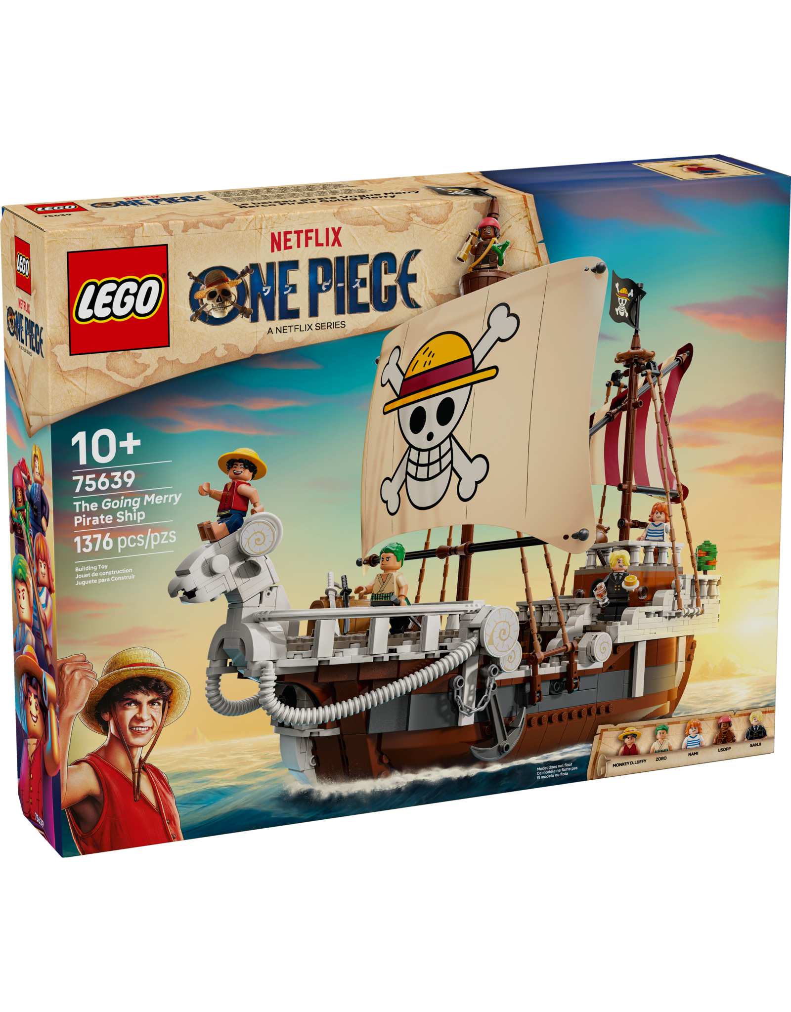 LEGO ONE PIECE  75639 The Going Merry Pirate Ship
