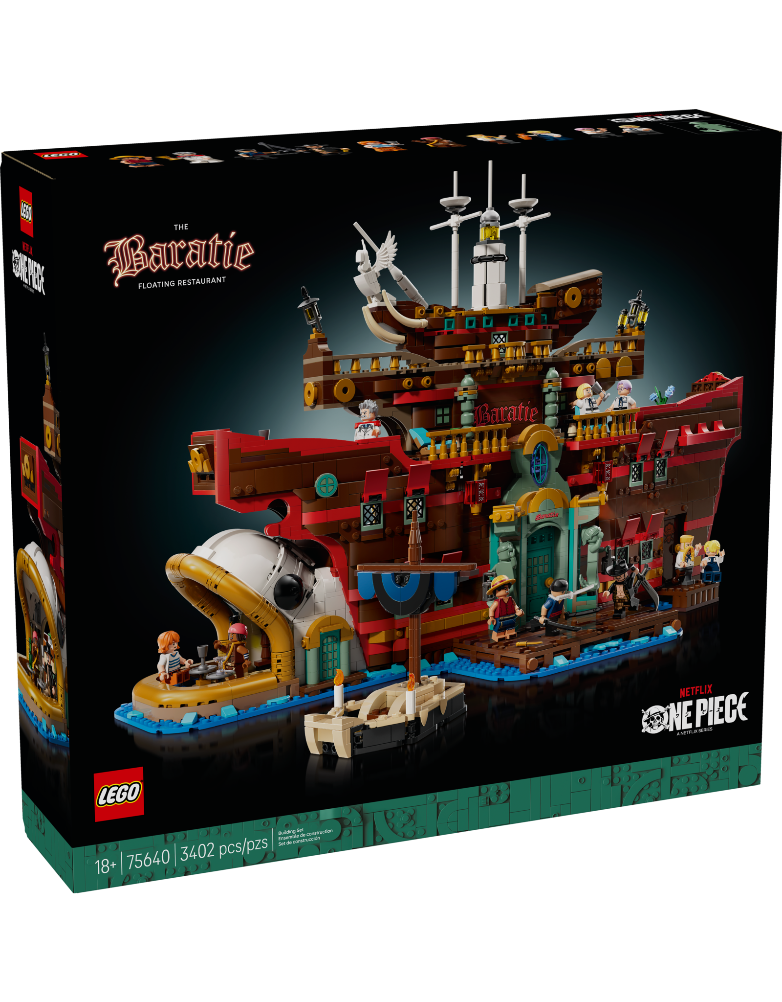LEGO ONE PIECE  75640 The Baratie Floating Restaurant