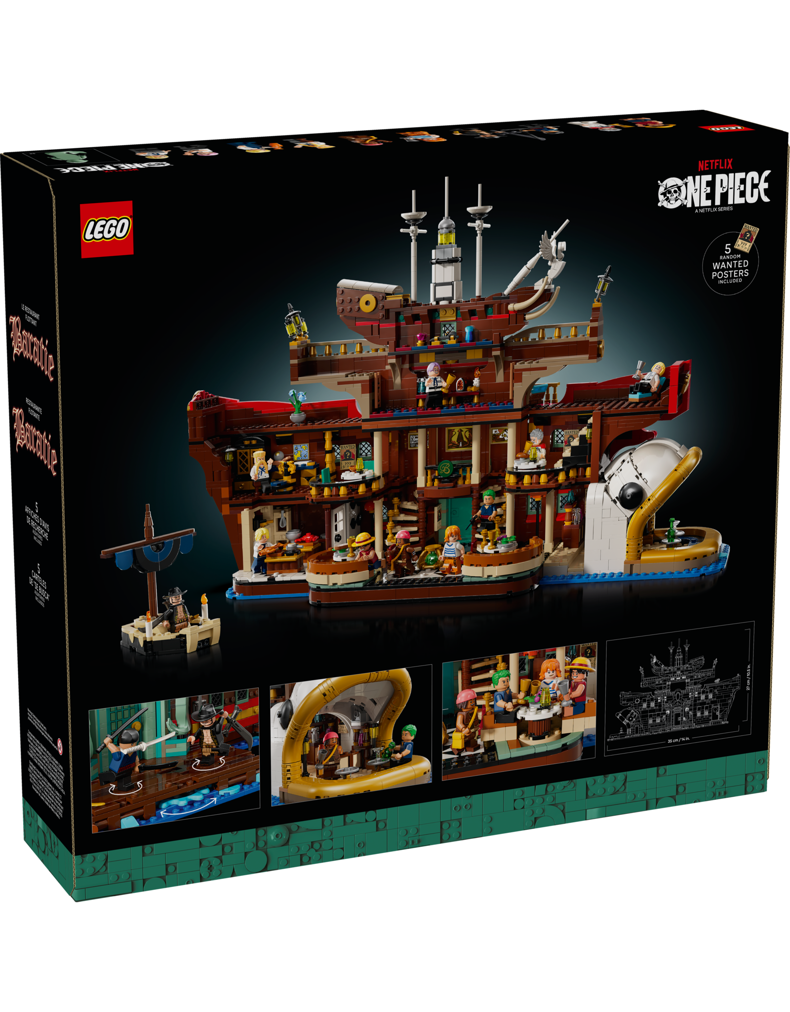 LEGO ONE PIECE  75640 The Baratie Floating Restaurant