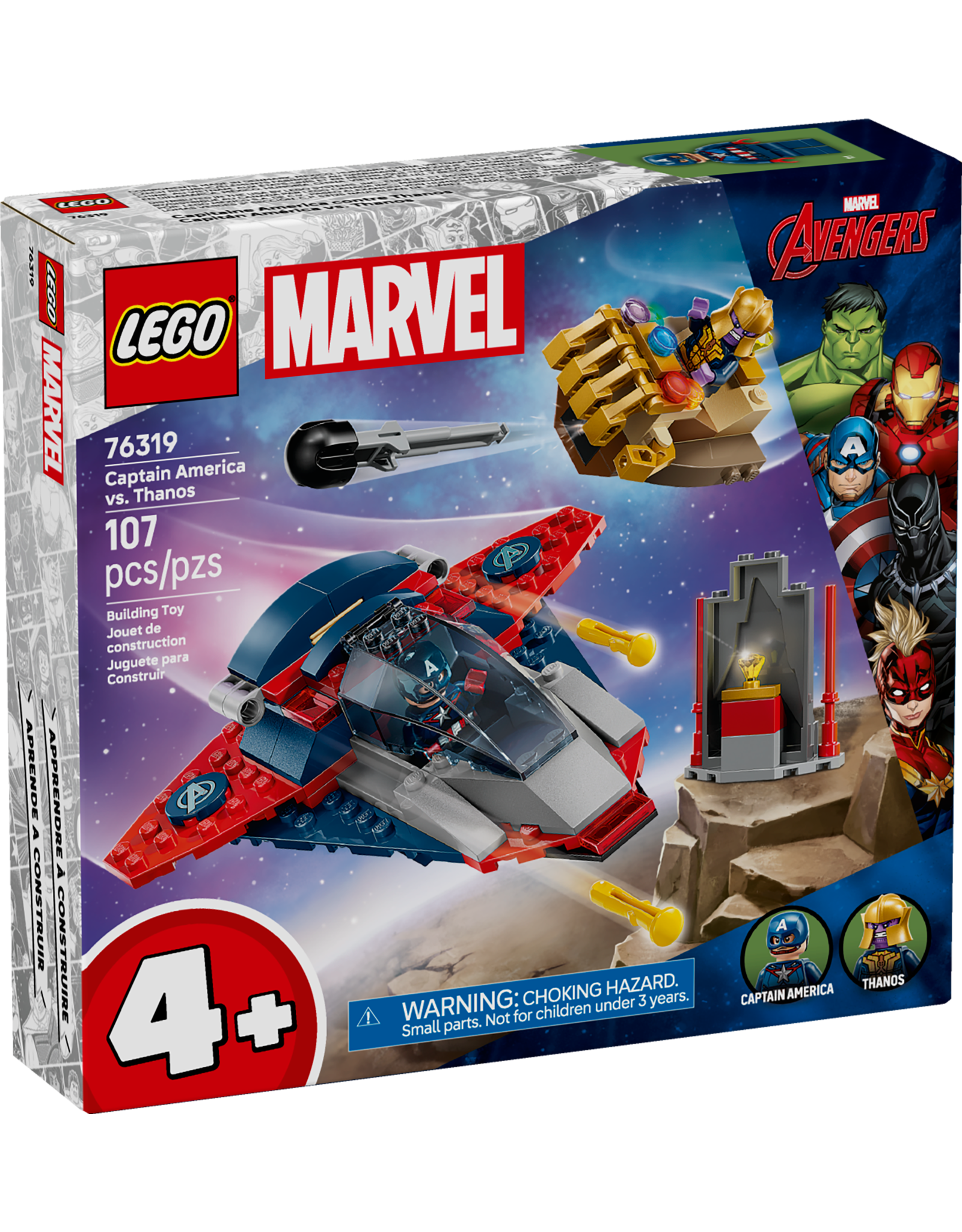 LEGO Super Heroes 76319 Captain America vs. Thanos