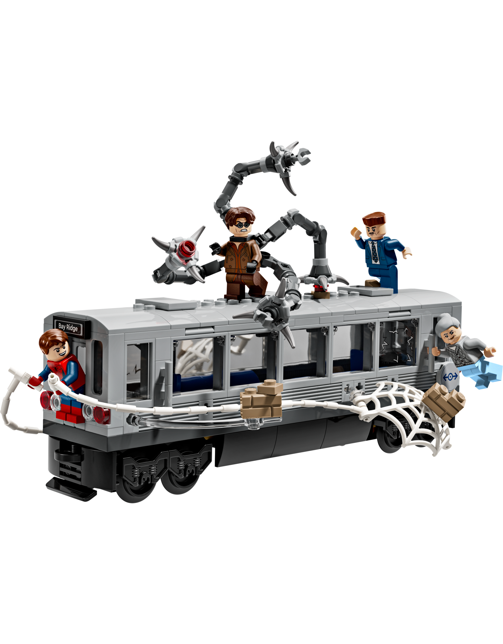 LEGO Super Heroes 76321 Spider-Man vs. Doc Ock Subway Train Scene