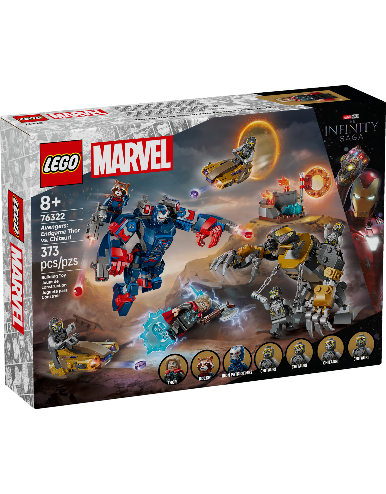 LEGO Super Heroes 76322 Avengers: Endgame Thor vs. Chitauri