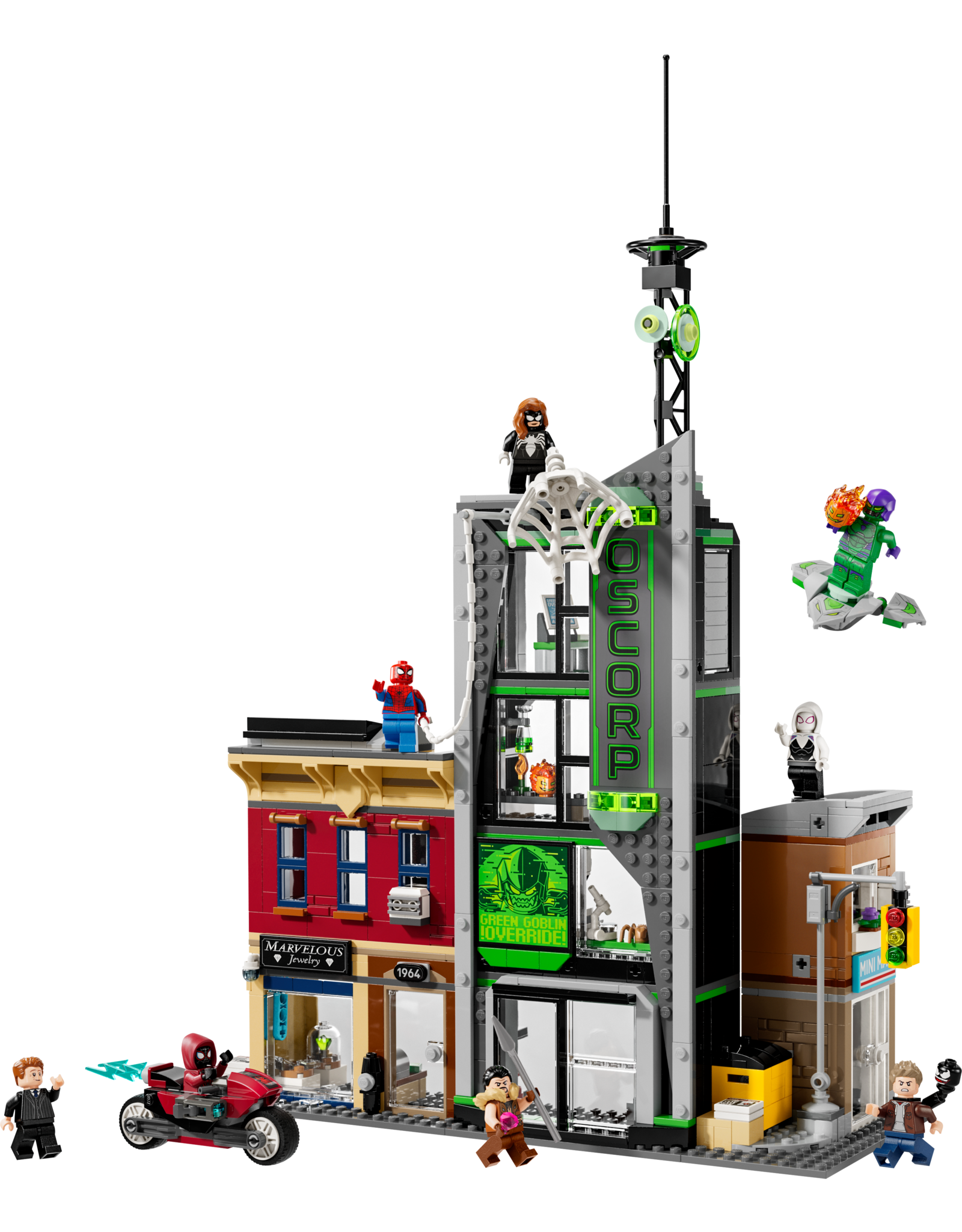 LEGO Super Heroes 76324 Spider-Man vs. Oscorp