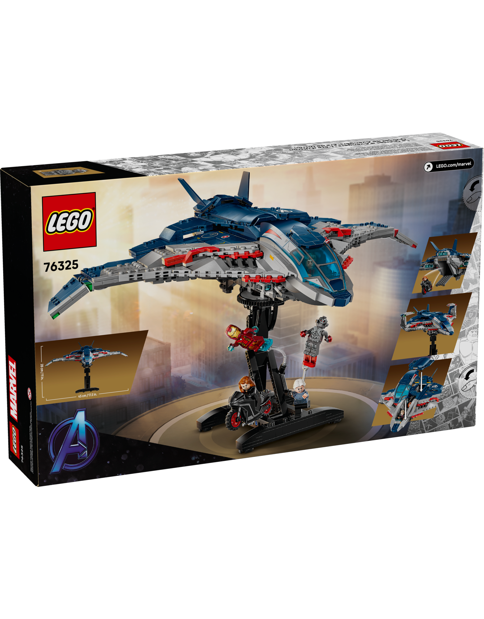 LEGO Super Heroes 76325 Avengers: Age of Ultron Quinjet