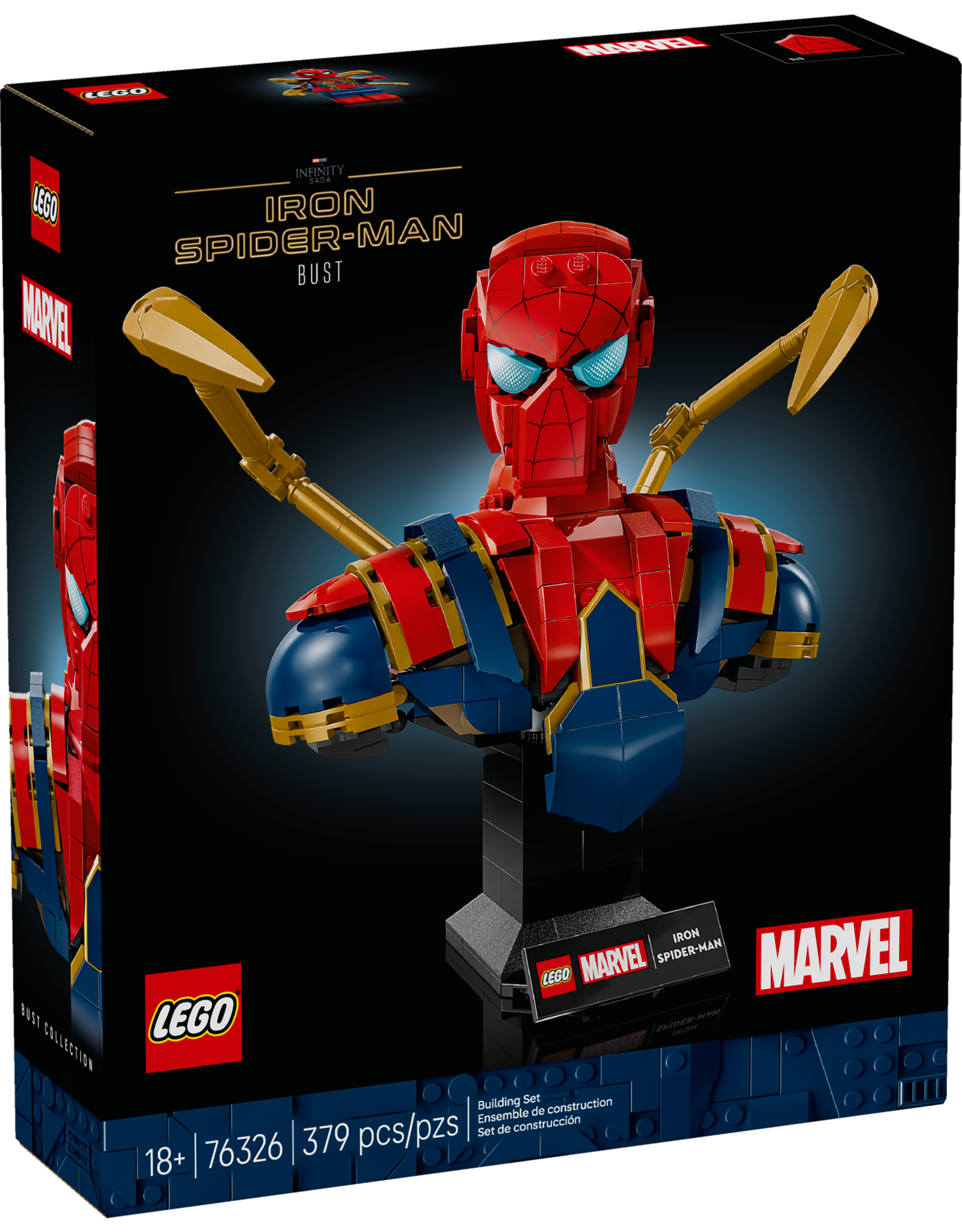 LEGO Super Heroes 76326 Iron Spider-Man Bust