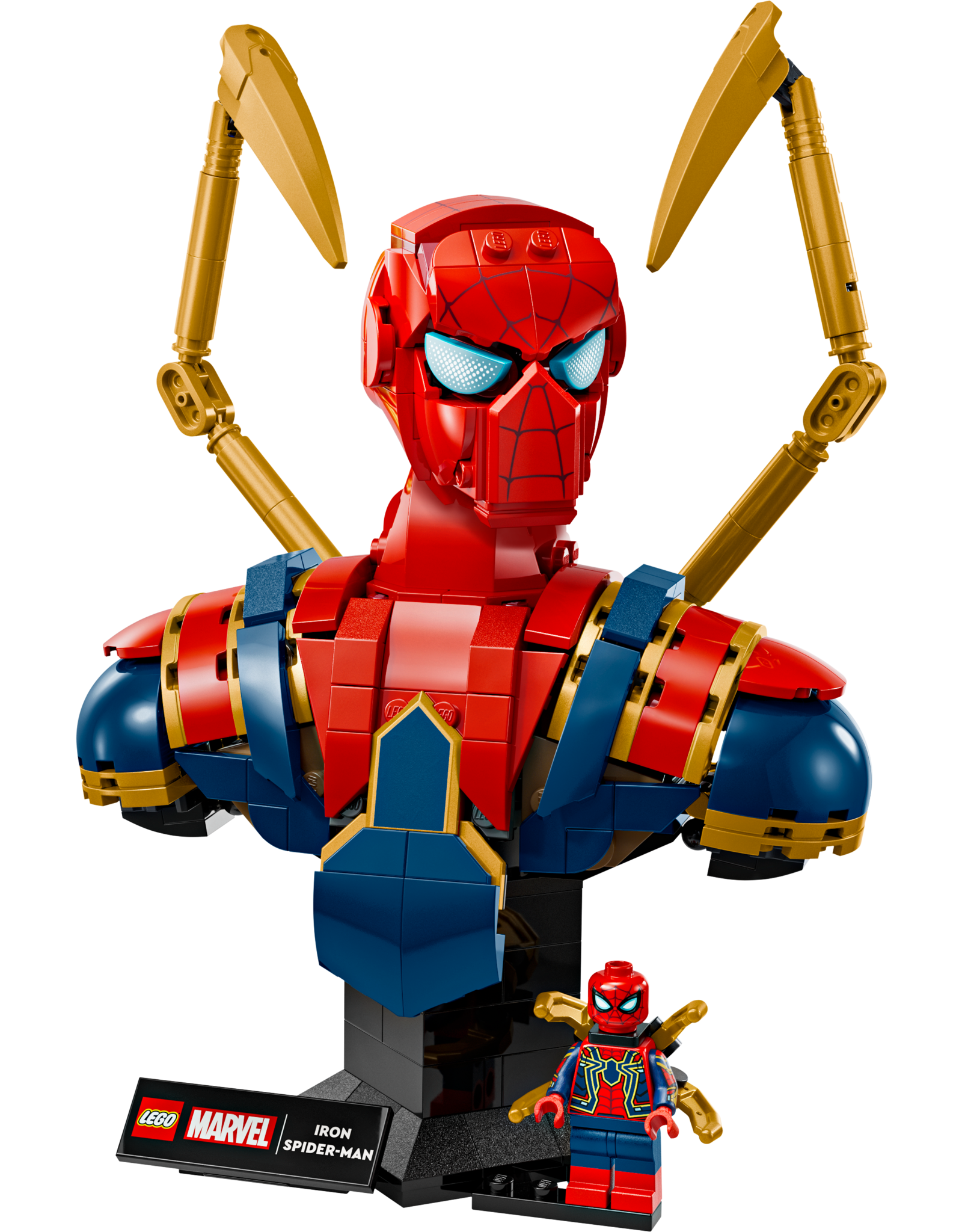 LEGO Super Heroes 76326 Iron Spider-Man Bust