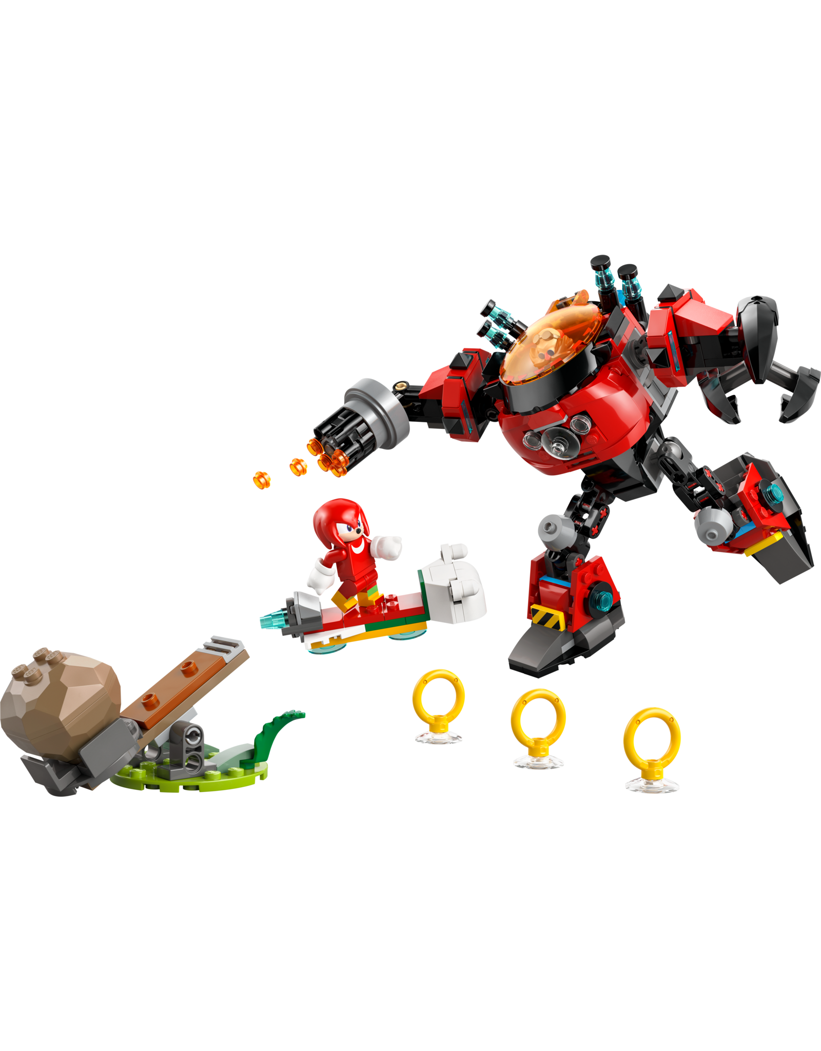 LEGO Sonic 77005 Knuckles vs. Dr. Eggman Egg Crusher Mech
