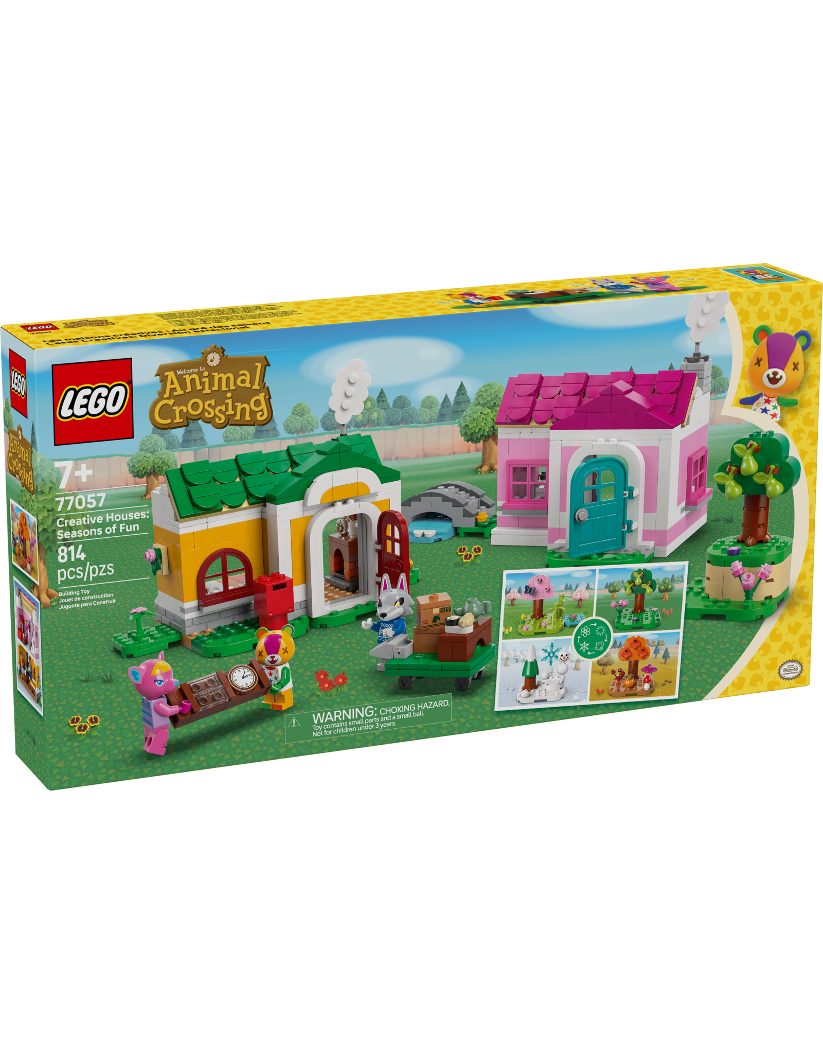 LEGO Animal Crossing 77057 Creative Houses: Seasons of Fun