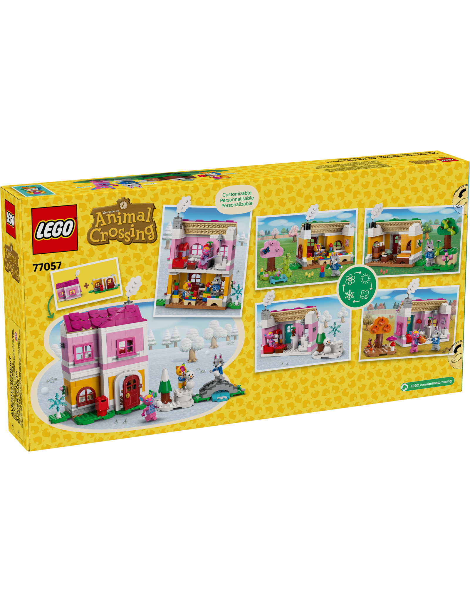 LEGO Animal Crossing 77057 Creative Houses: Seasons of Fun