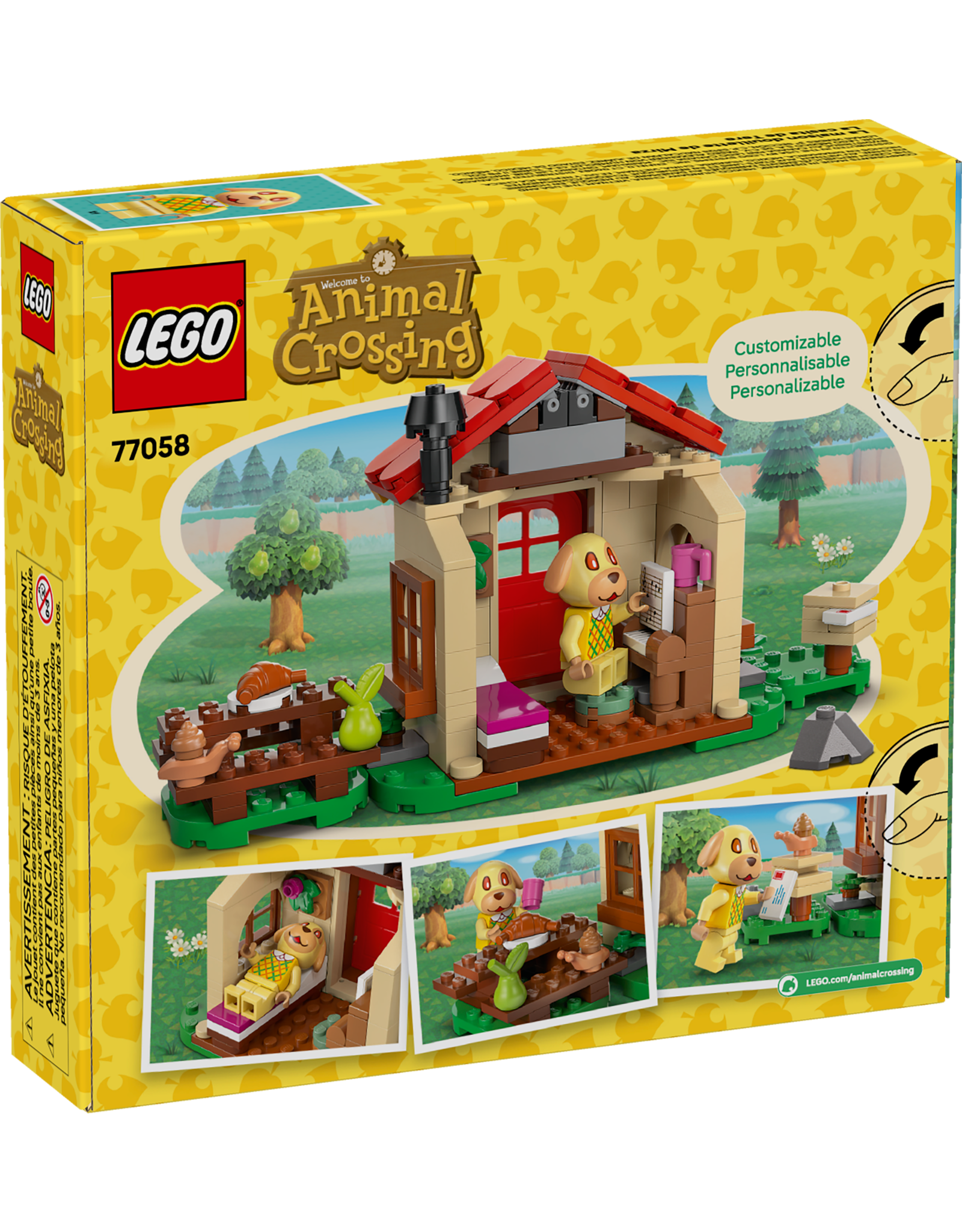 LEGO Animal Crossing 77058 Goldie's Cosy House