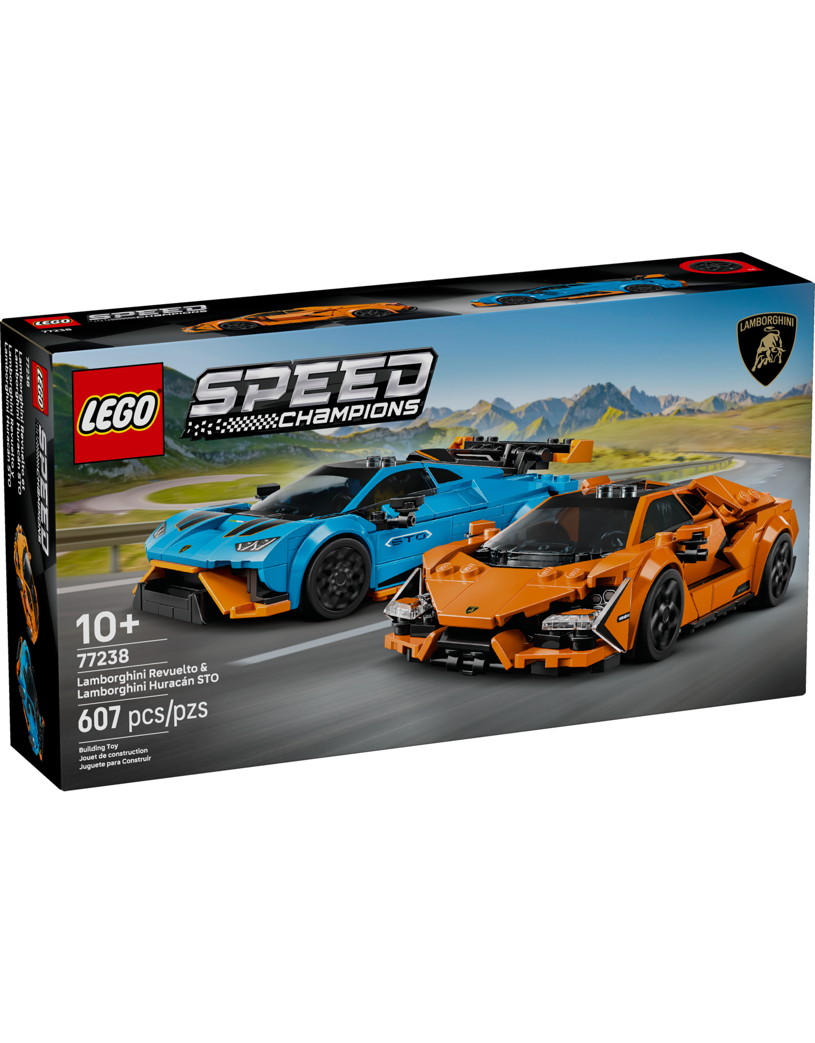 LEGO Speed Champions 77238 Lamborghini Revuelto & Huracán STO