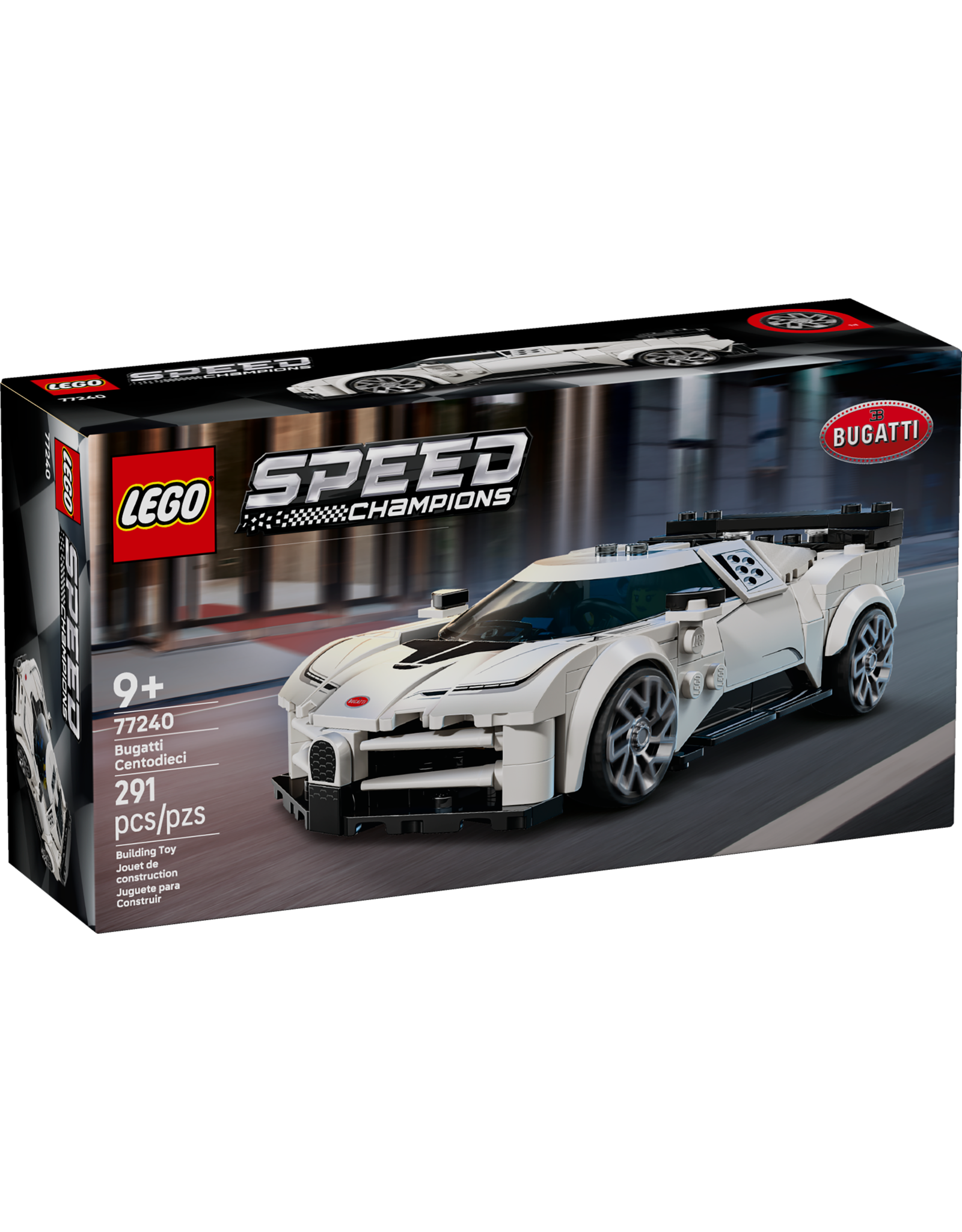LEGO Speed Champions 77240 Bugatti Centodieci Hyper Sports Car