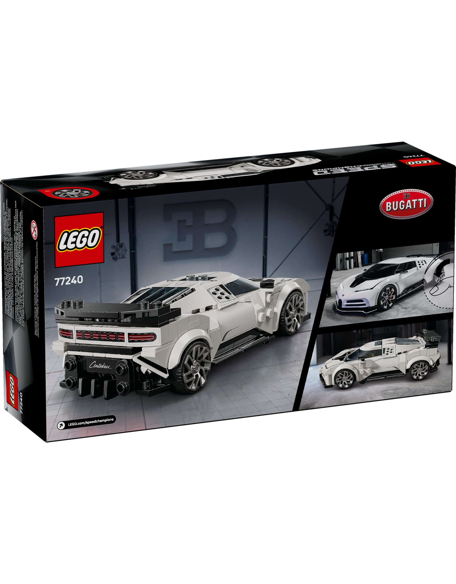 LEGO Speed Champions 77240 Bugatti Centodieci Hyper Sports Car