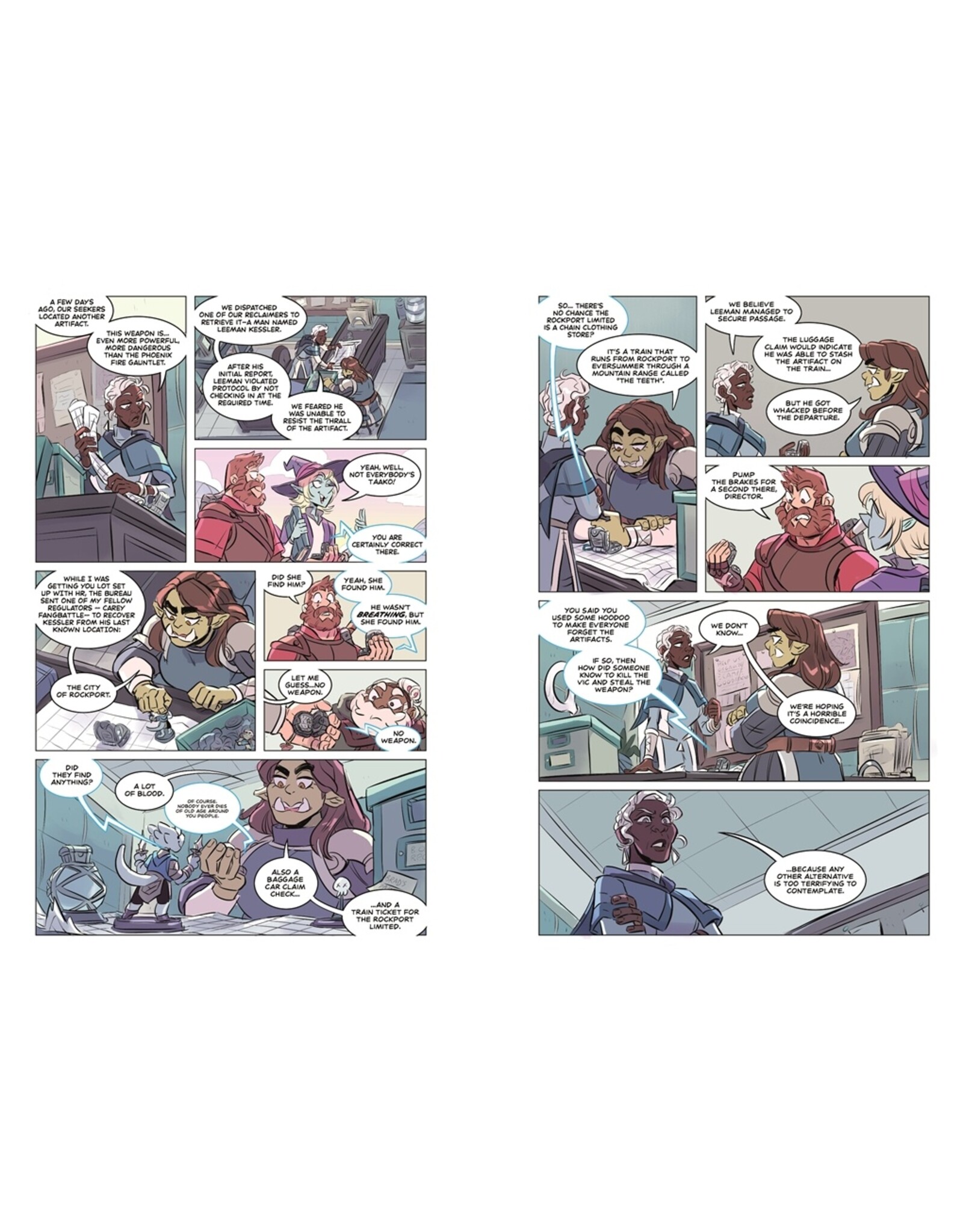 first second The Adventure Zone: Murder on the Rockport Limited!