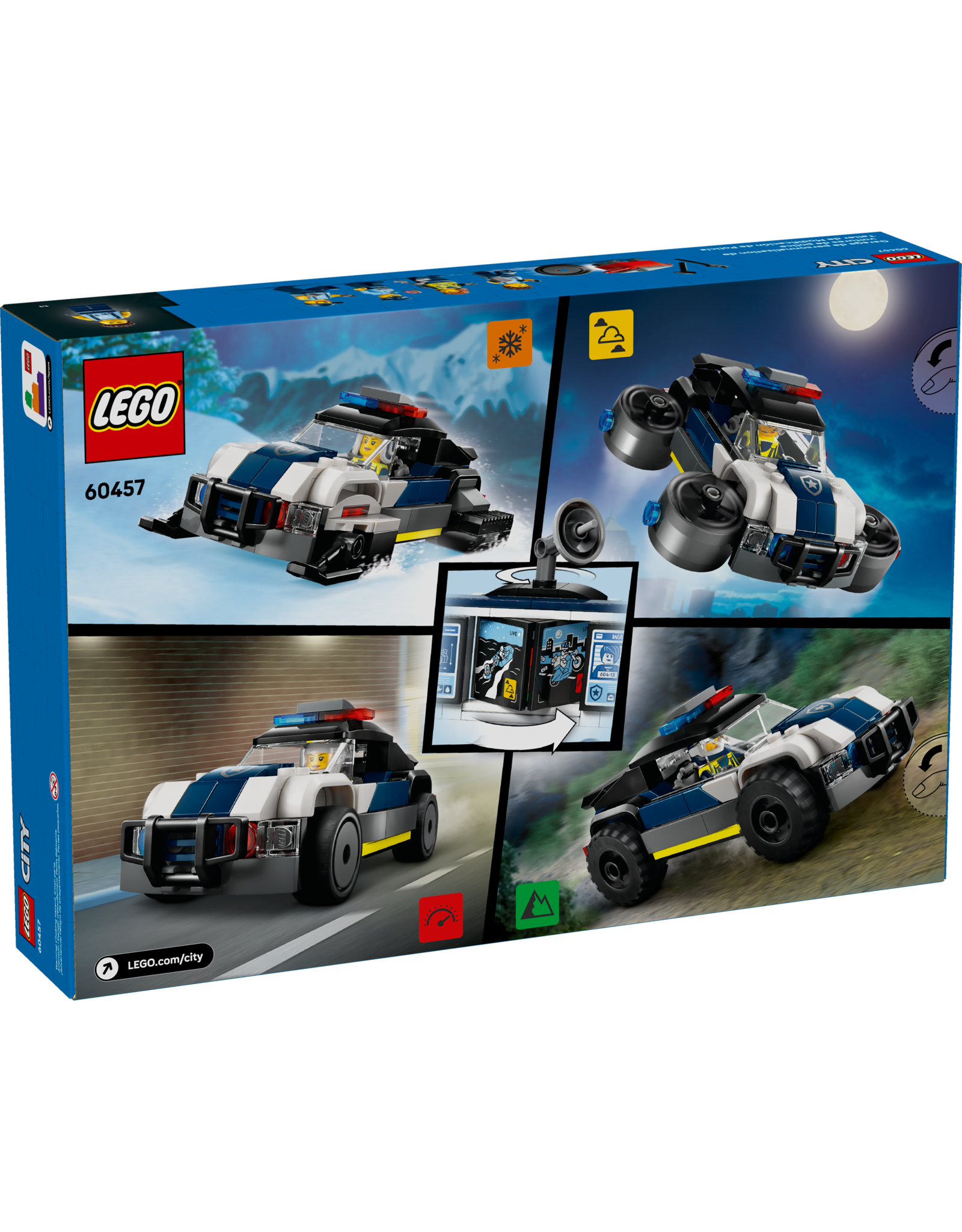 LEGO City 60457  Custom Police Car Garage
