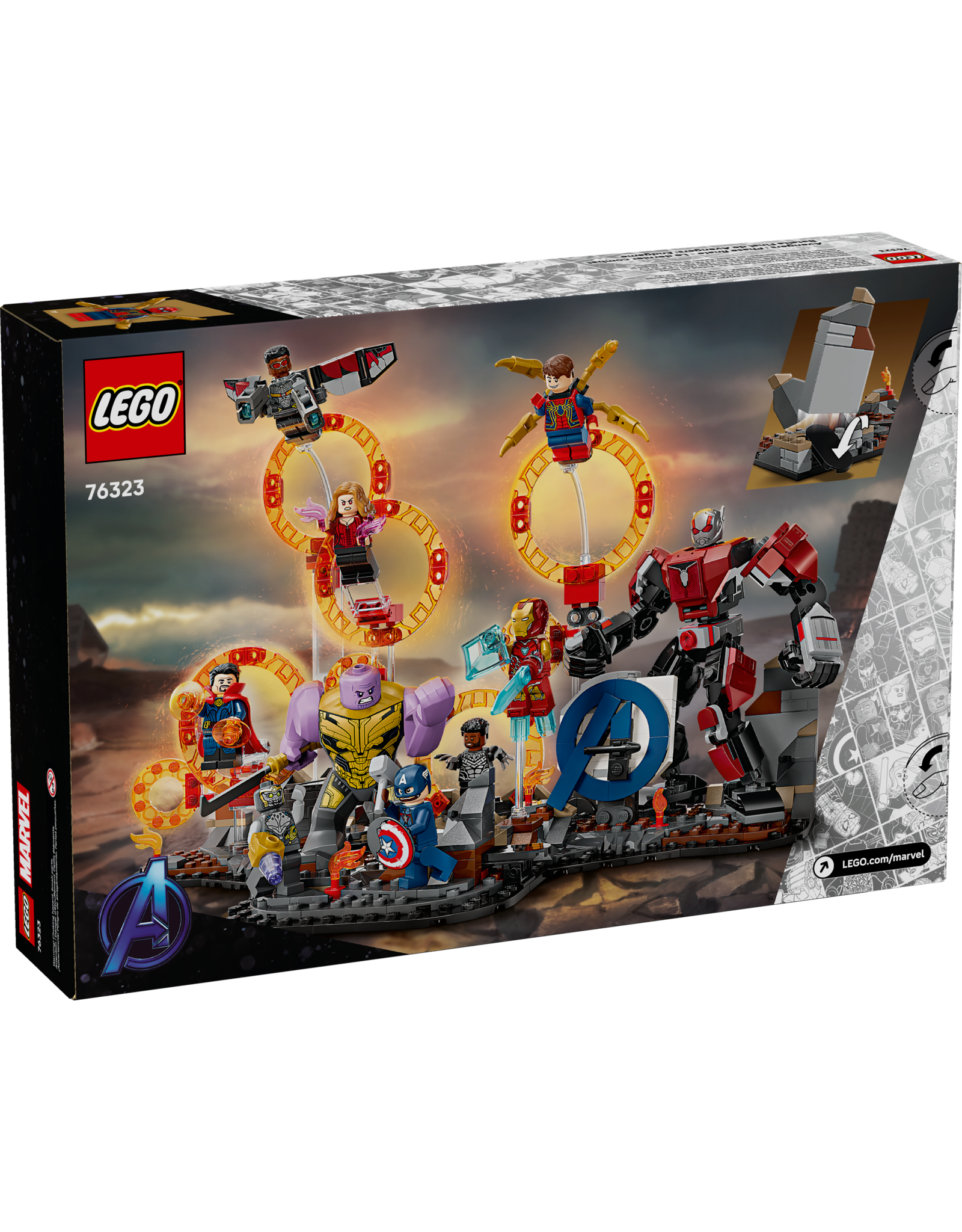 LEGO Super Heroes Marvel 76323 The Avengers: Endgame Final Battle