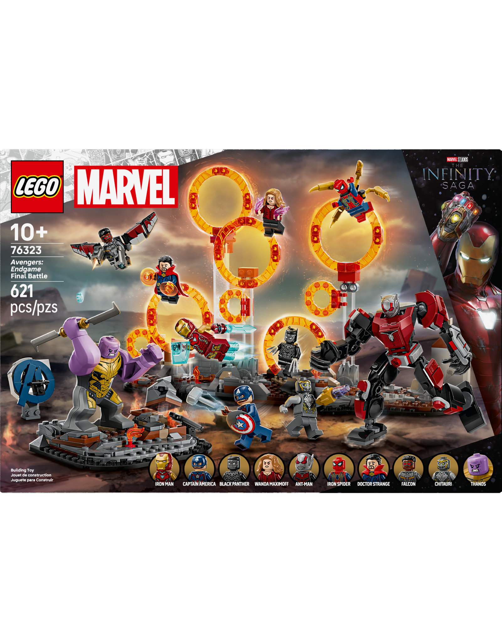 LEGO Super Heroes Marvel 76323 The Avengers: Endgame Final Battle
