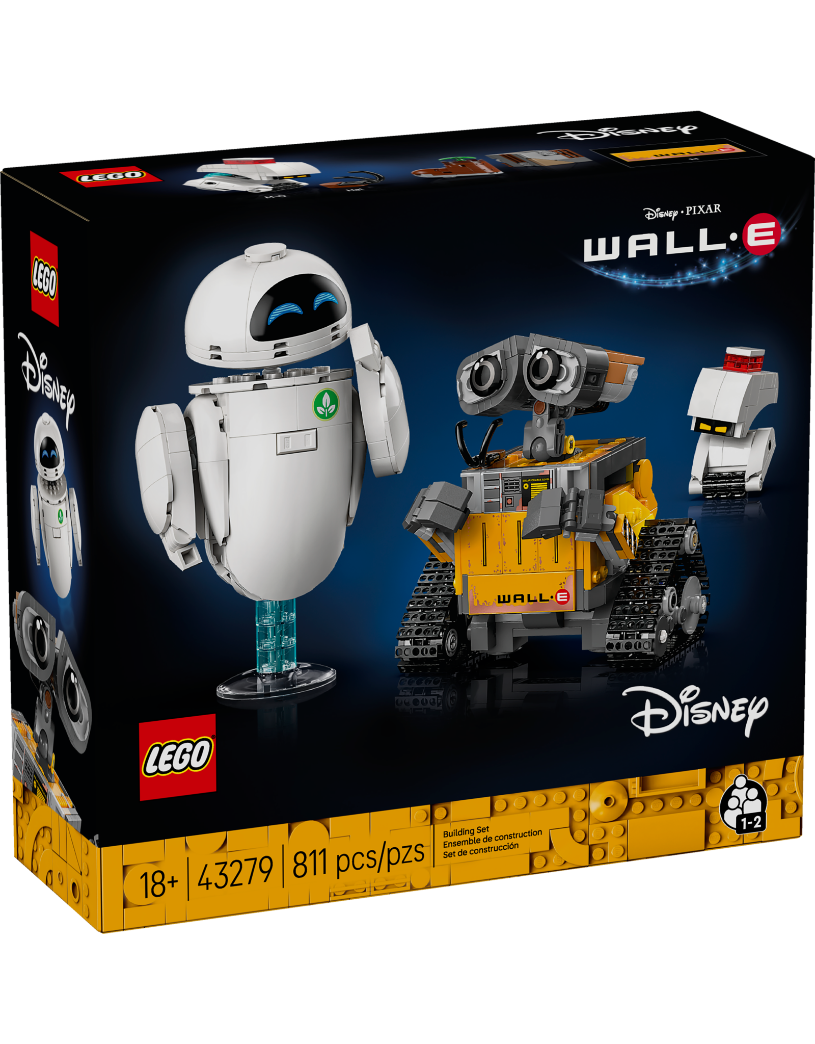 LEGO Disney Pixar 43279  WALL-E and EVE