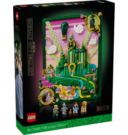 LEGO Wicked 75685  Emerald City Wall Art