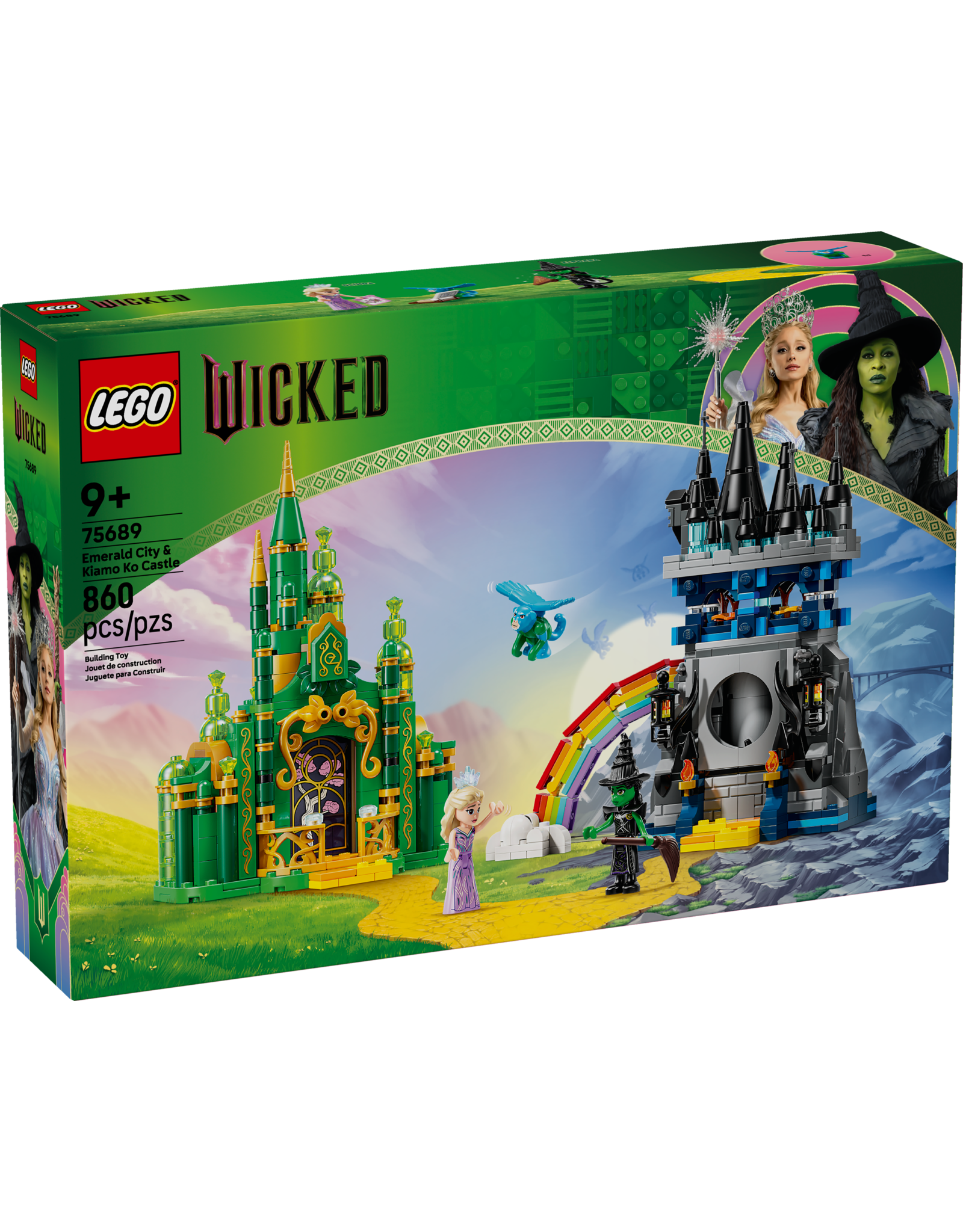 LEGO Wicked 75689  Emerald City & Kiamo Ko Castle