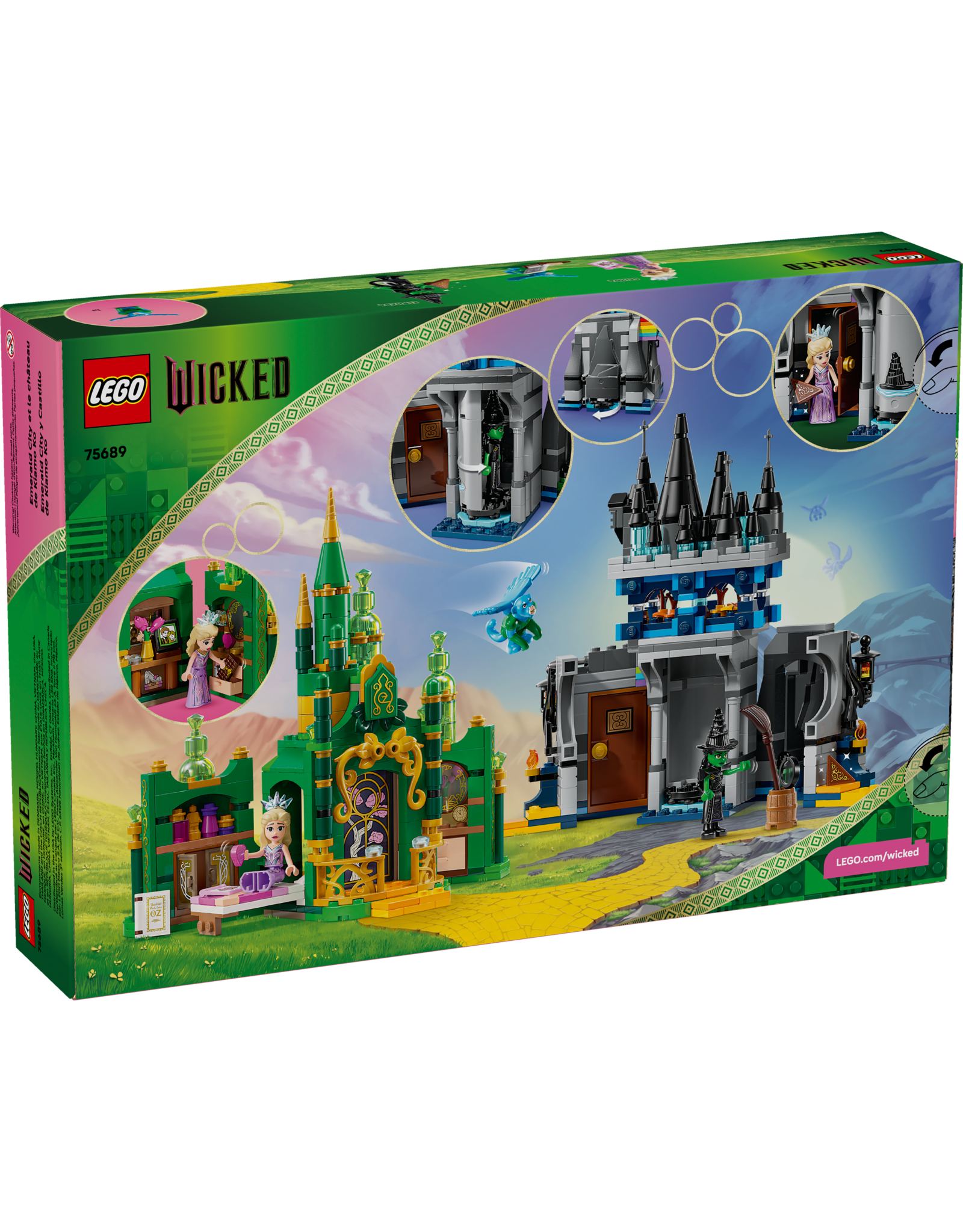 LEGO Wicked 75689  Emerald City & Kiamo Ko Castle