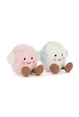 Jellycat Amuseables Toastie Pink and White Marshmallows Jellycat Amuseables Toastie Pink and White Marshmallows
