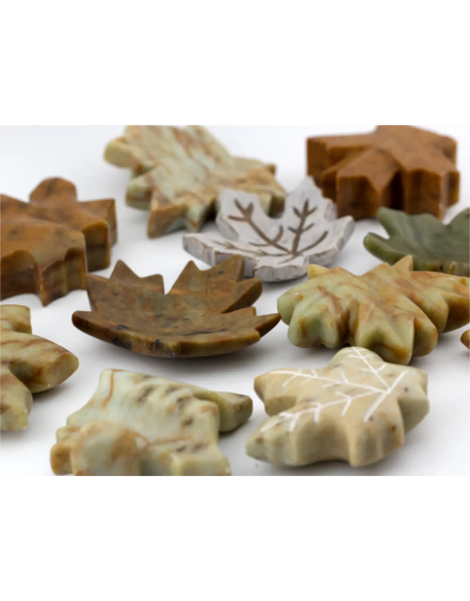 Studiostone Creative Maple Leaf Soapstone Carving Kit