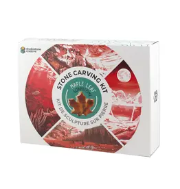 Studiostone Creative Maple Leaf Soapstone Carving Kit