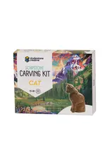 Studiostone Creative Cat Soapstone Carving Kit