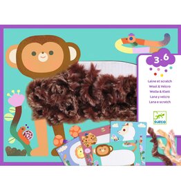 Djeco Wool & Velcro  Fluffy Friends!