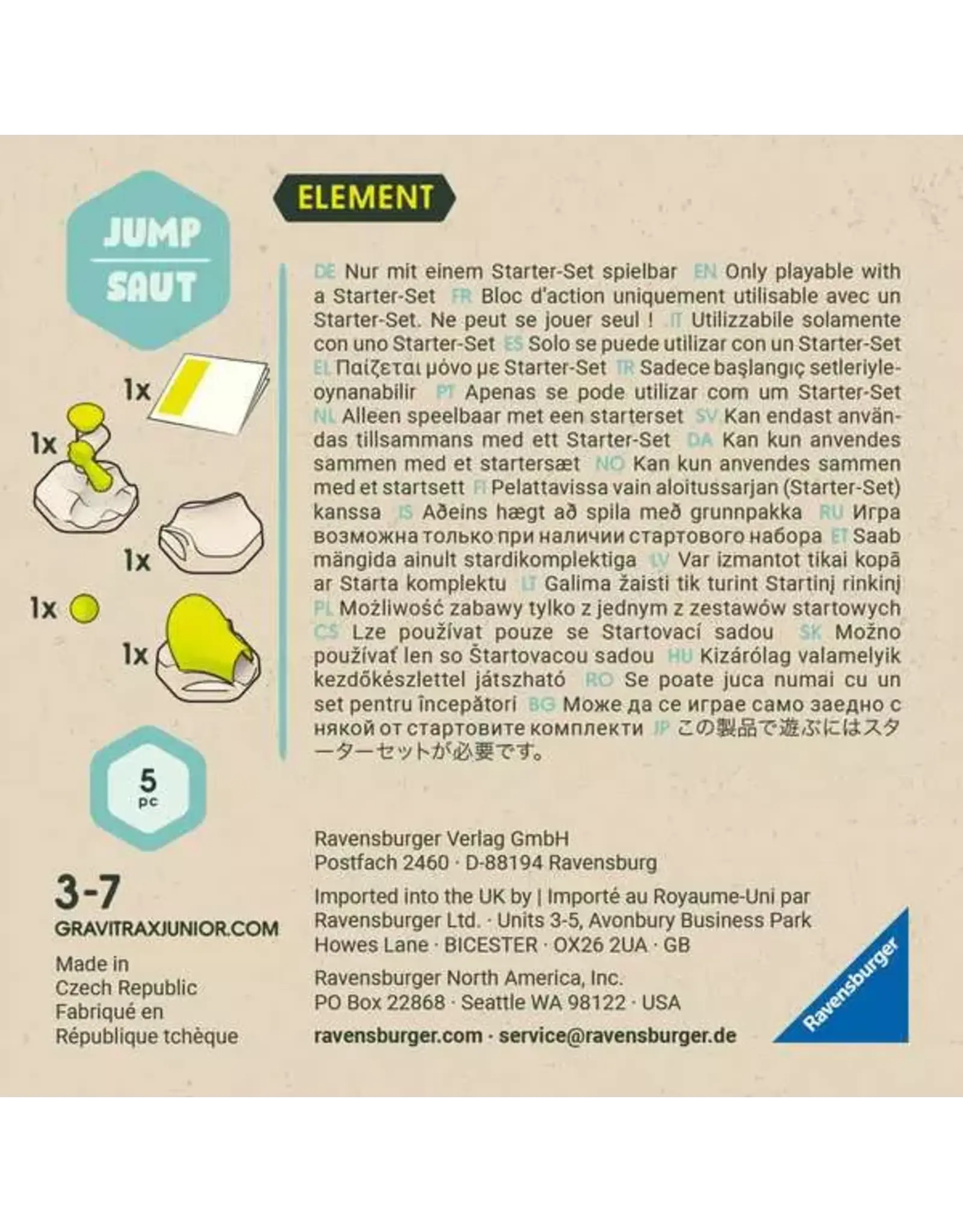 Ravensburger GraviTrax Junior: Jump Element