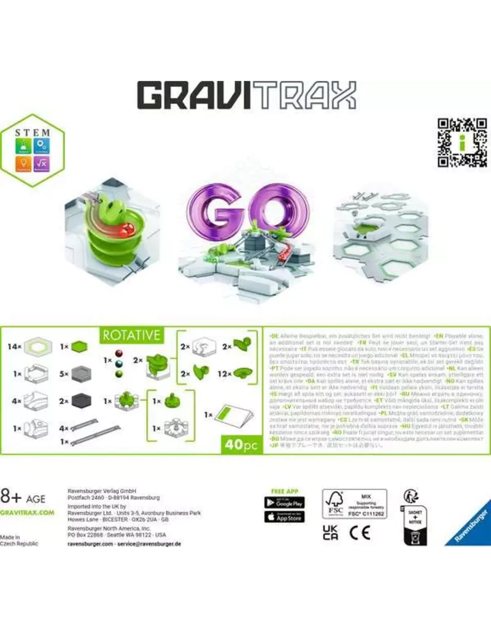 Ravensburger USA Inc GraviTrax Go: Rotative