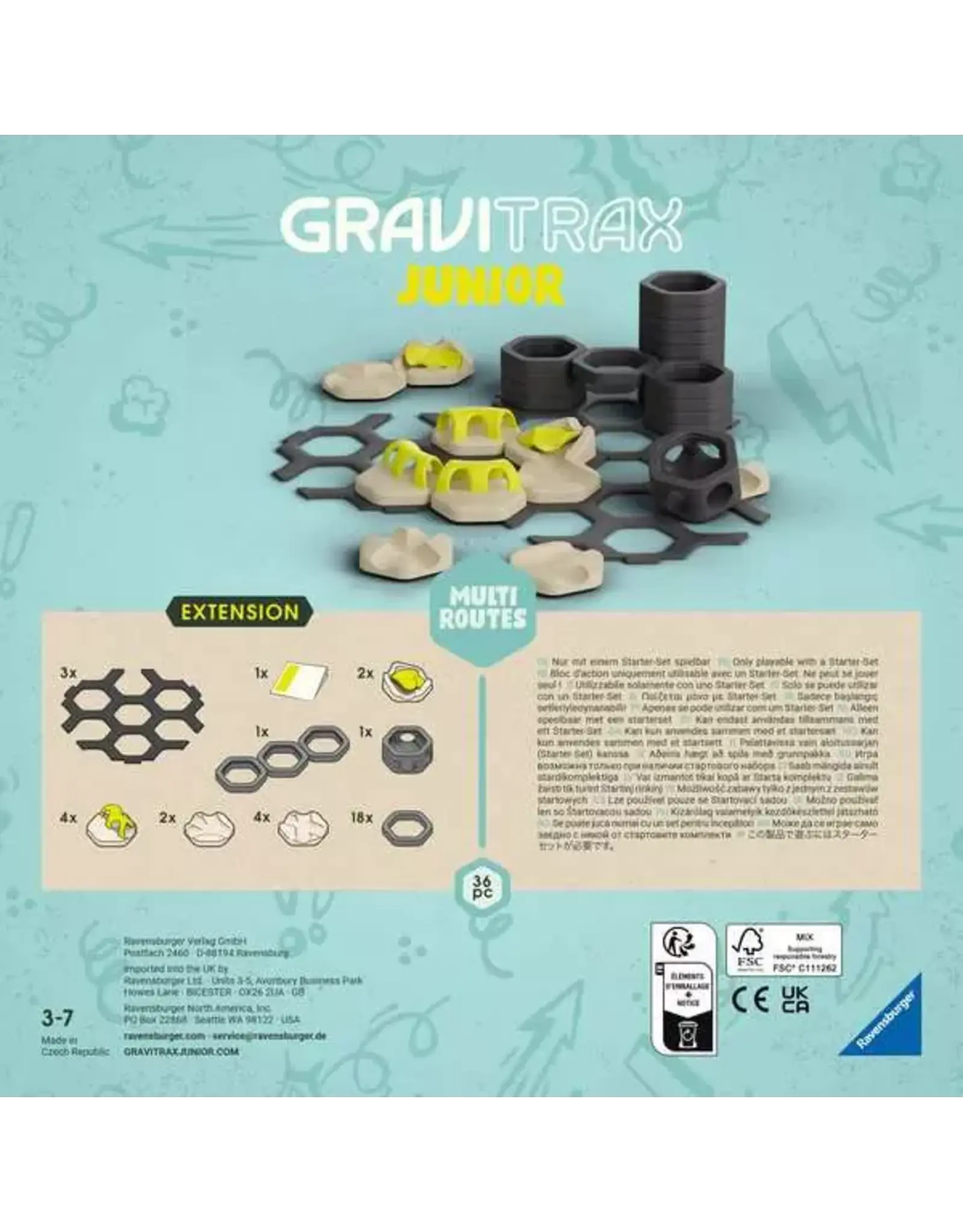 Ravensburger Gravitrax Junior Extension Multi Routes