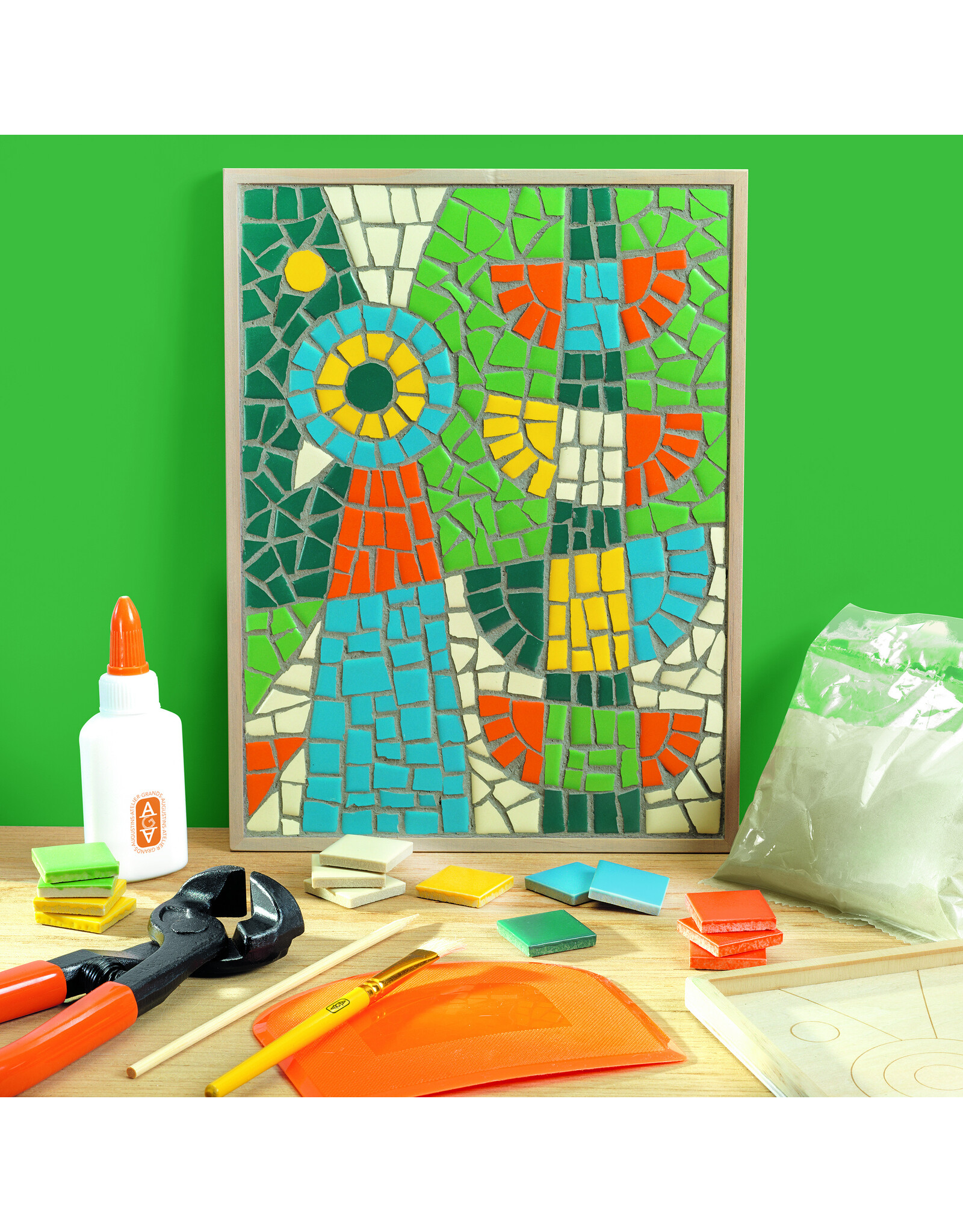 Djeco Atelier 73 : Mosaic - Peacock