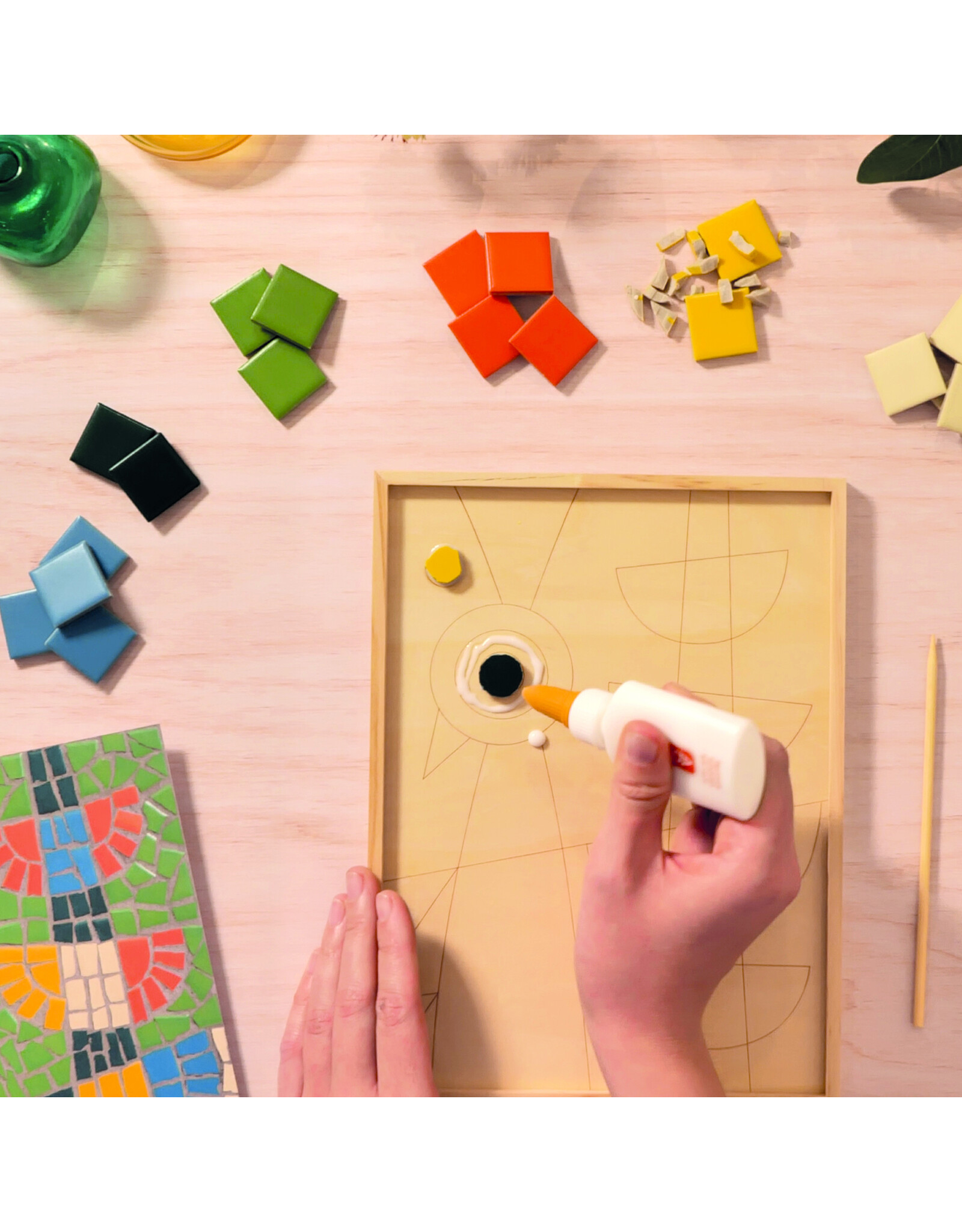 Djeco Atelier 73 : Mosaic - Peacock