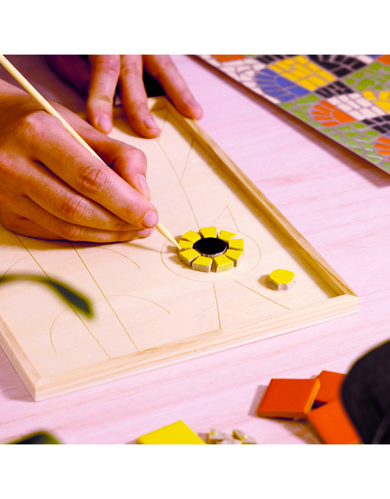 Djeco Atelier 73 : Mosaic - Peacock