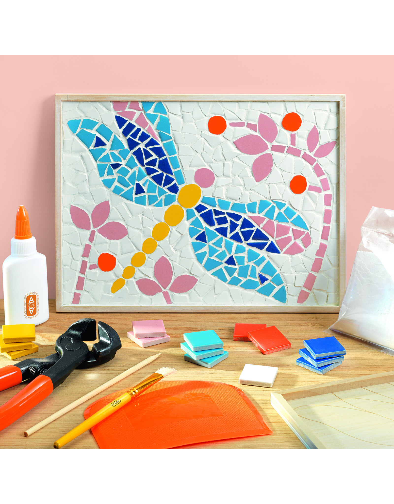 Djeco Atelier 72 : Mosaic - Dragonfly