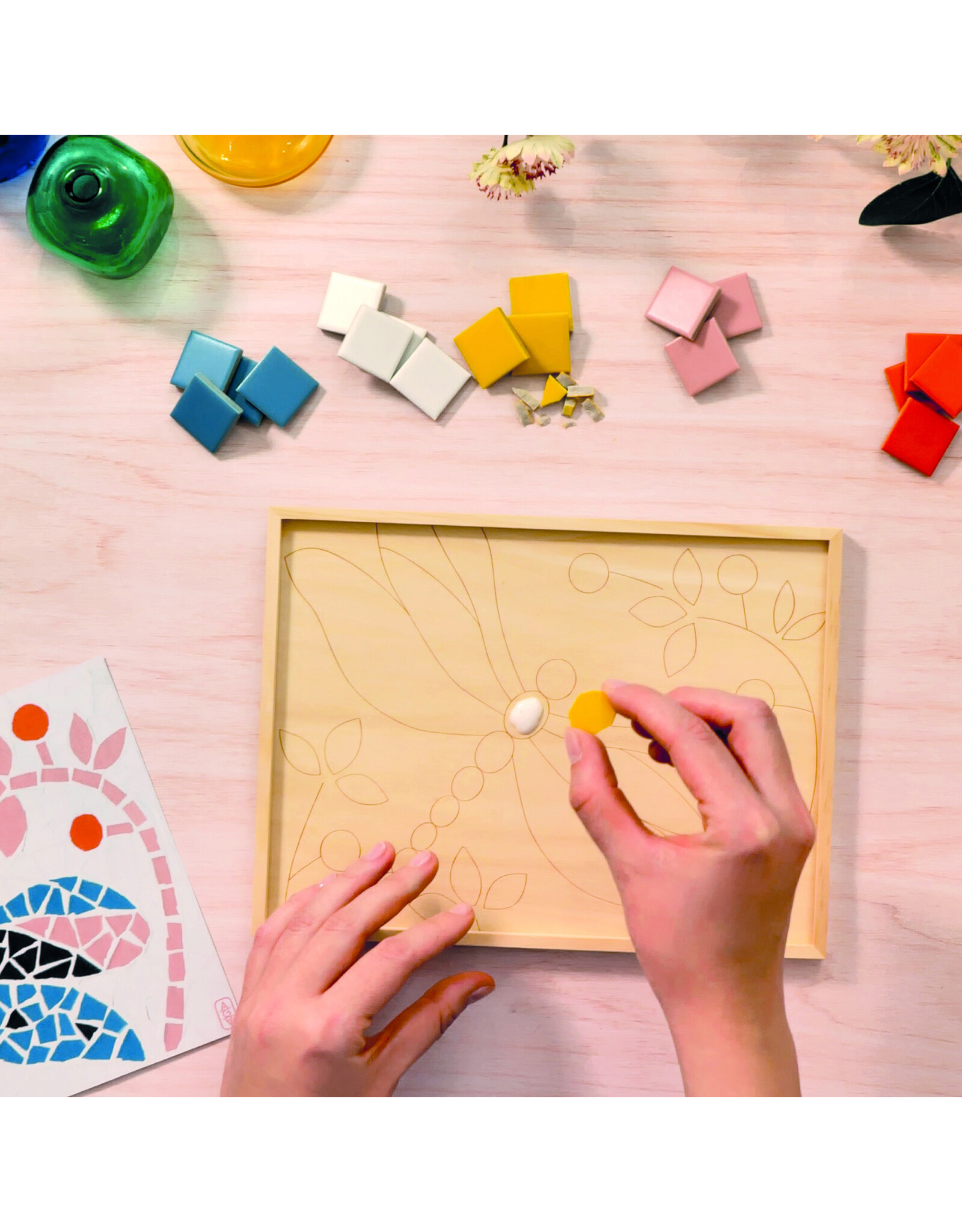 Djeco Atelier 72 : Mosaic - Dragonfly